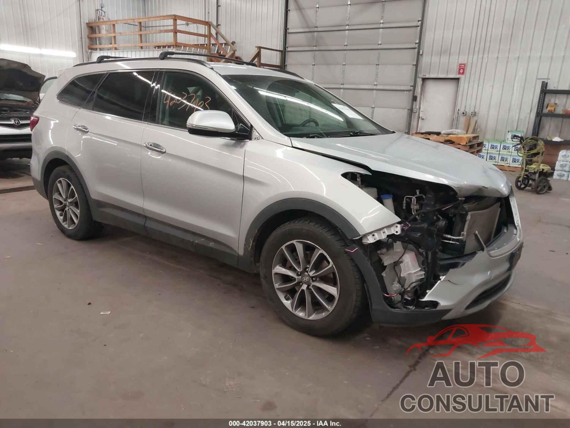 HYUNDAI SANTA FE 2017 - KM8SNDHF5HU173846