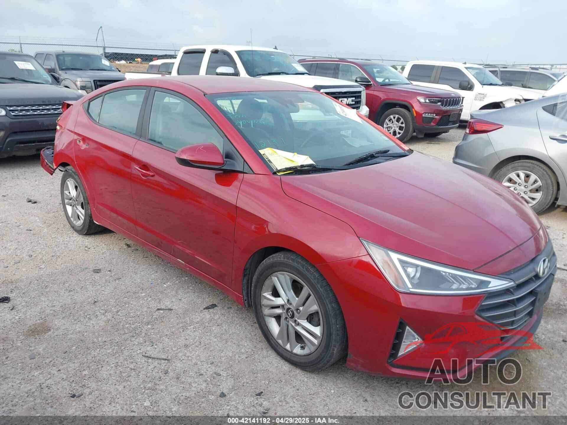 HYUNDAI ELANTRA 2019 - KMHD84LF3KU741672