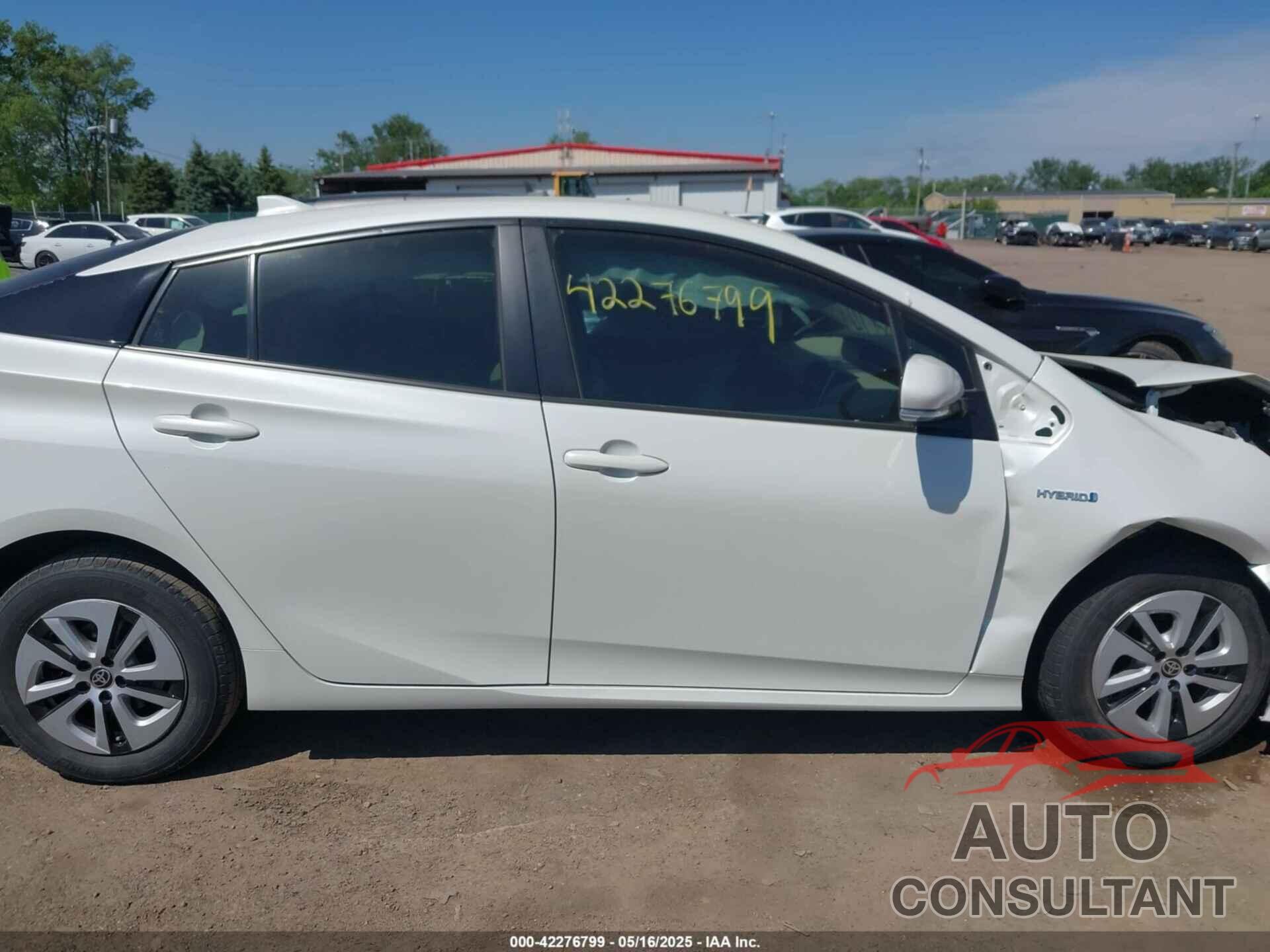 TOYOTA PRIUS 2016 - JTDKARFU3G3004797