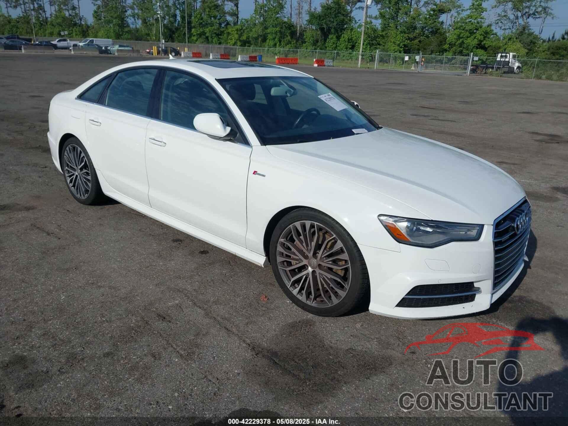 AUDI A6 2016 - WAUFGAFC9GN003650
