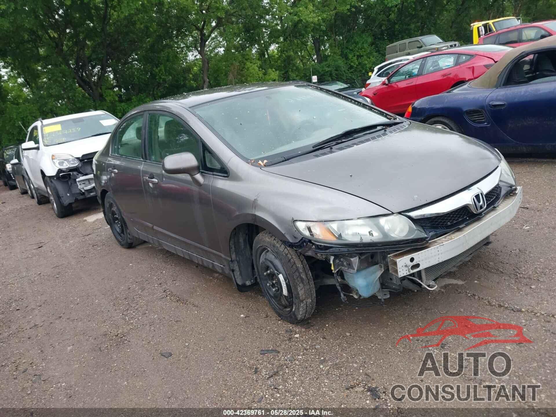 HONDA CIVIC 2009 - 1HGFA165X9L004439