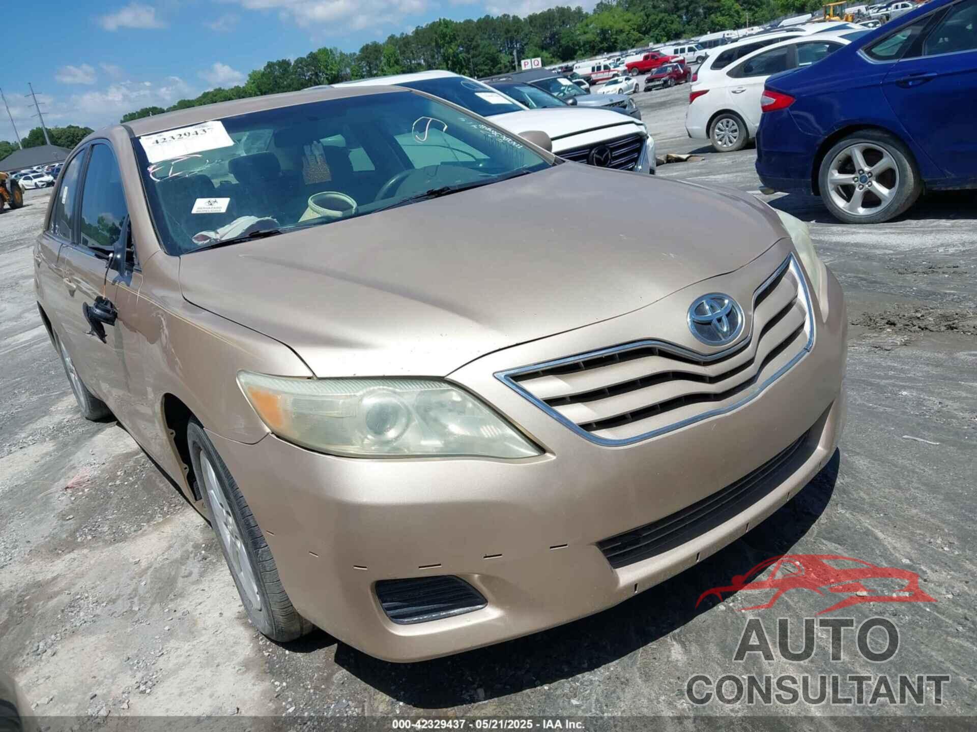 TOYOTA CAMRY 2010 - 4T1BF3EK2AU077414