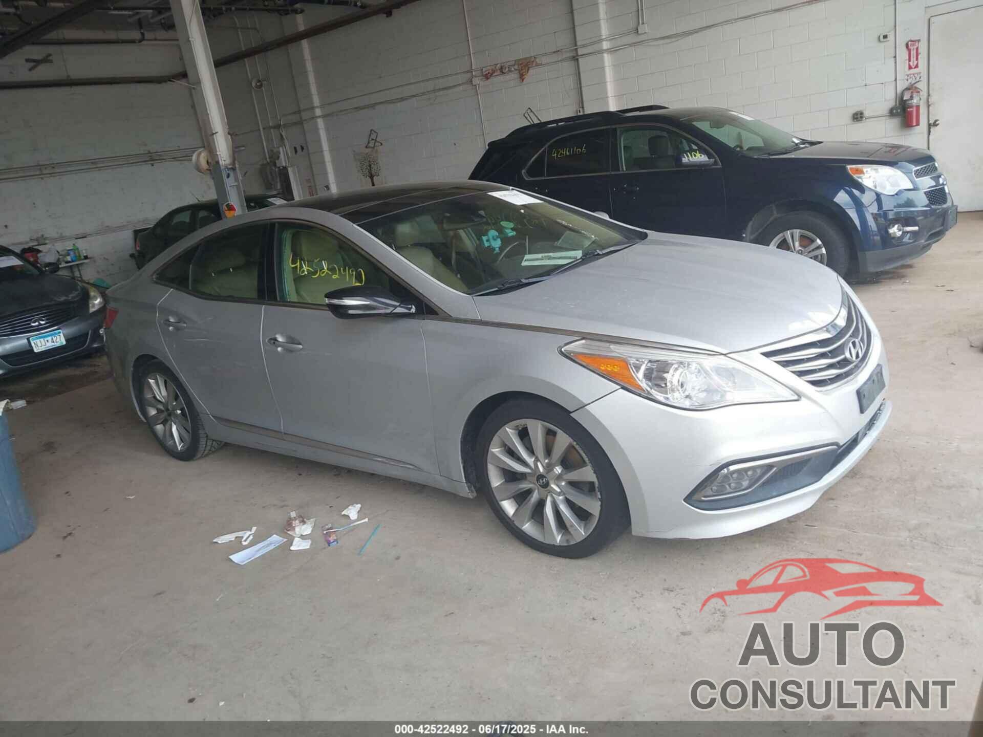 HYUNDAI AZERA 2016 - KMHFH4JGXGA508661