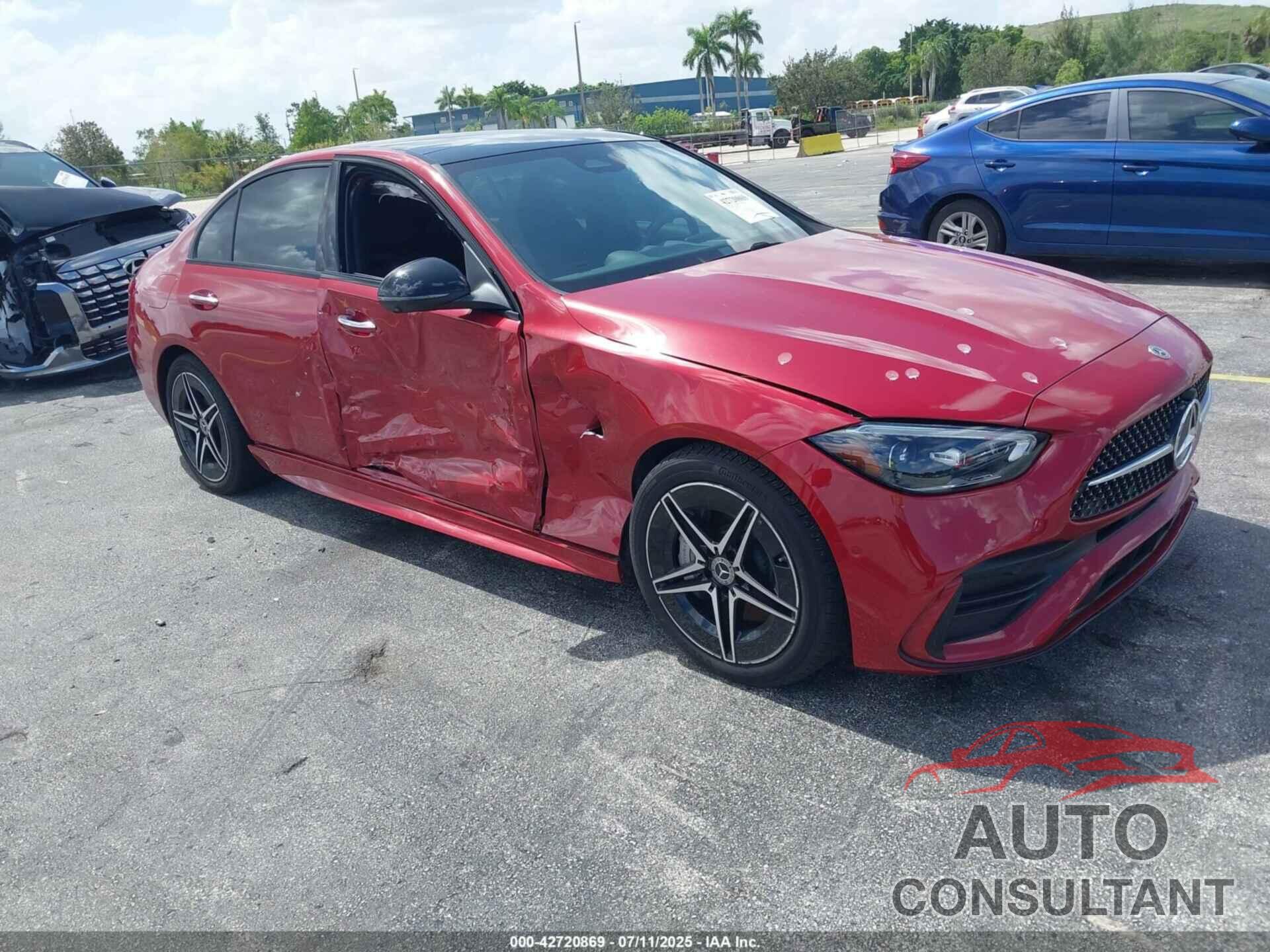 MERCEDES-BENZ C 300 2024 - W1KAF4GB9RR222567