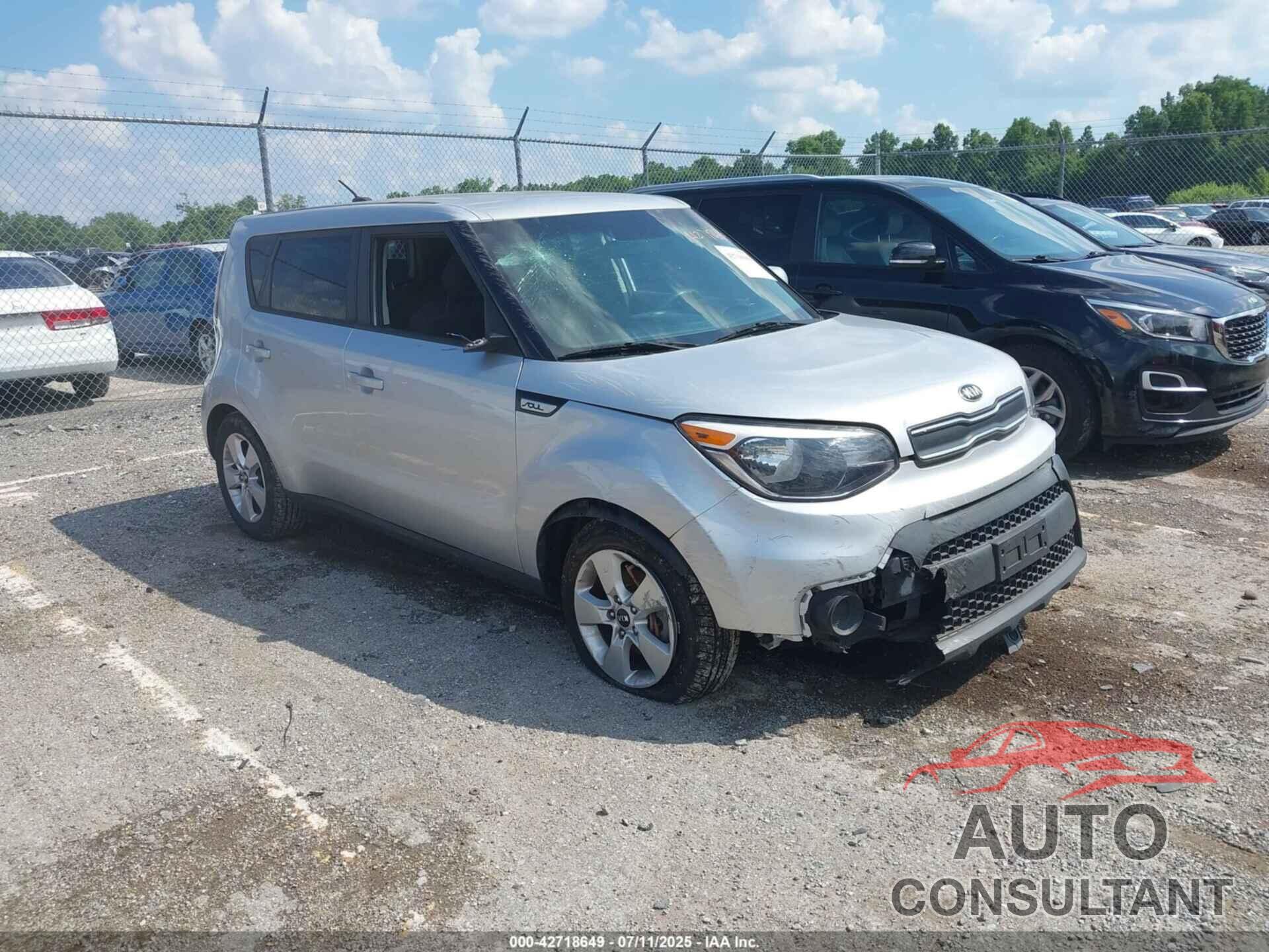 KIA SOUL 2019 - KNDJN2A22K7000612