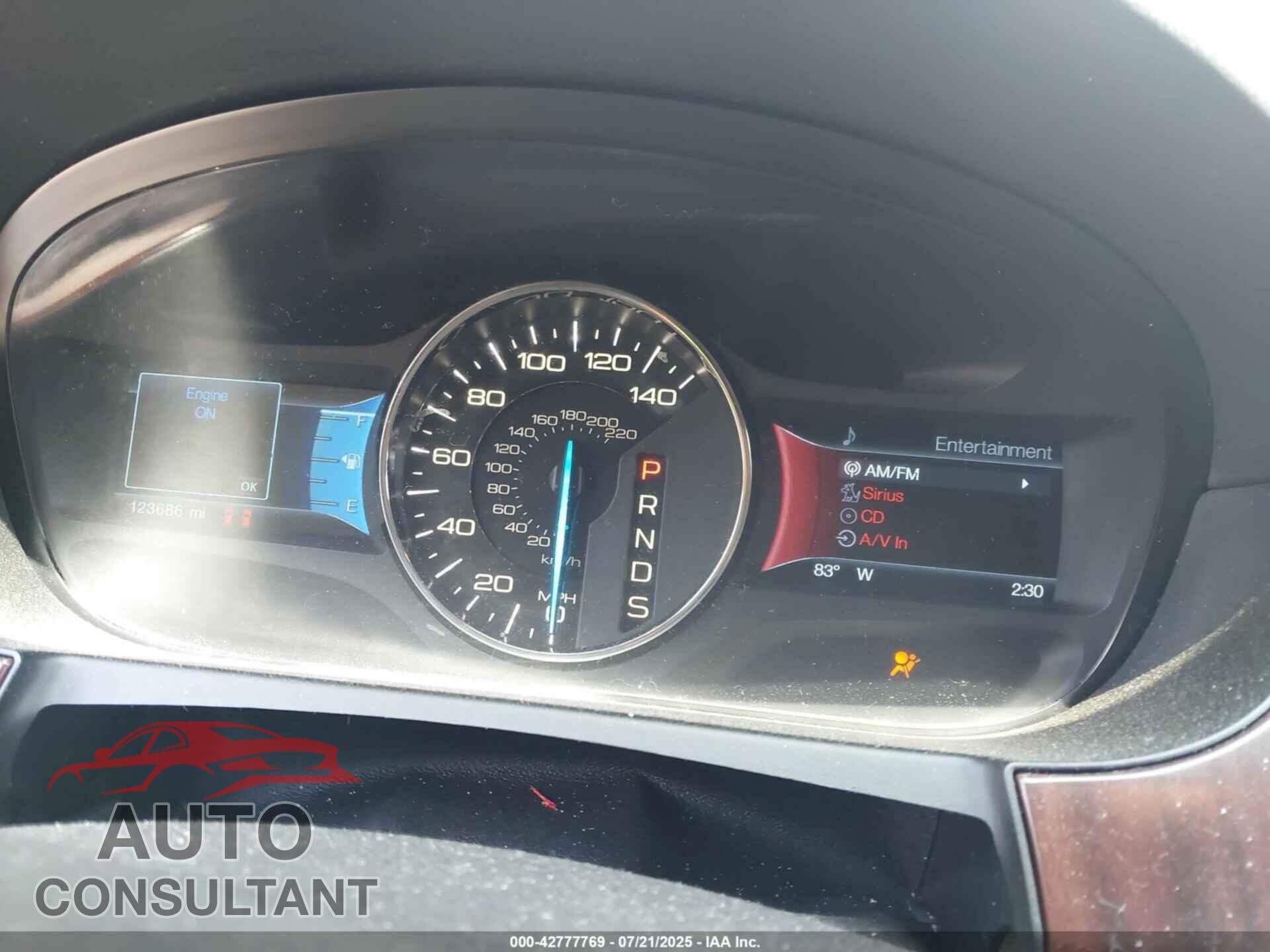 FORD EDGE 2013 - 2FMDK4KC6DBE14961
