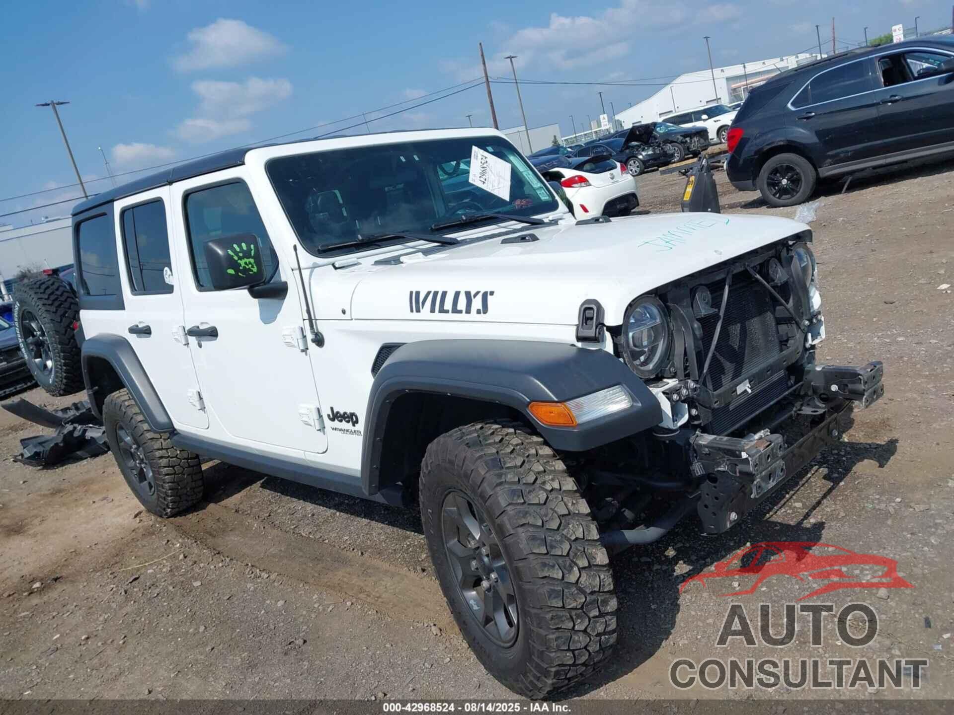 JEEP WRANGLER UNLIMITED 2020 - 1C4HJXDG9LW238236