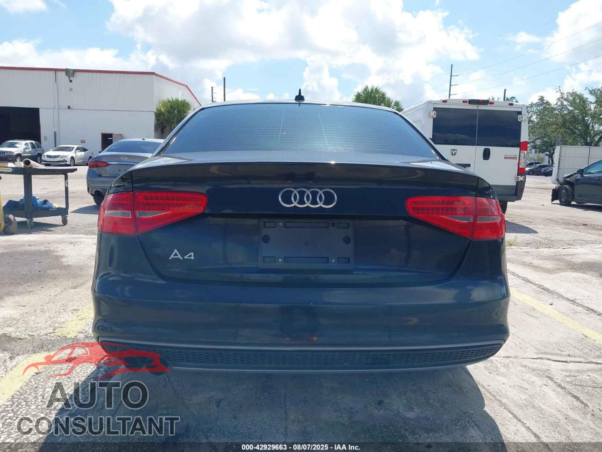 AUDI A4 2014 - WAUEFAFL0EA003961