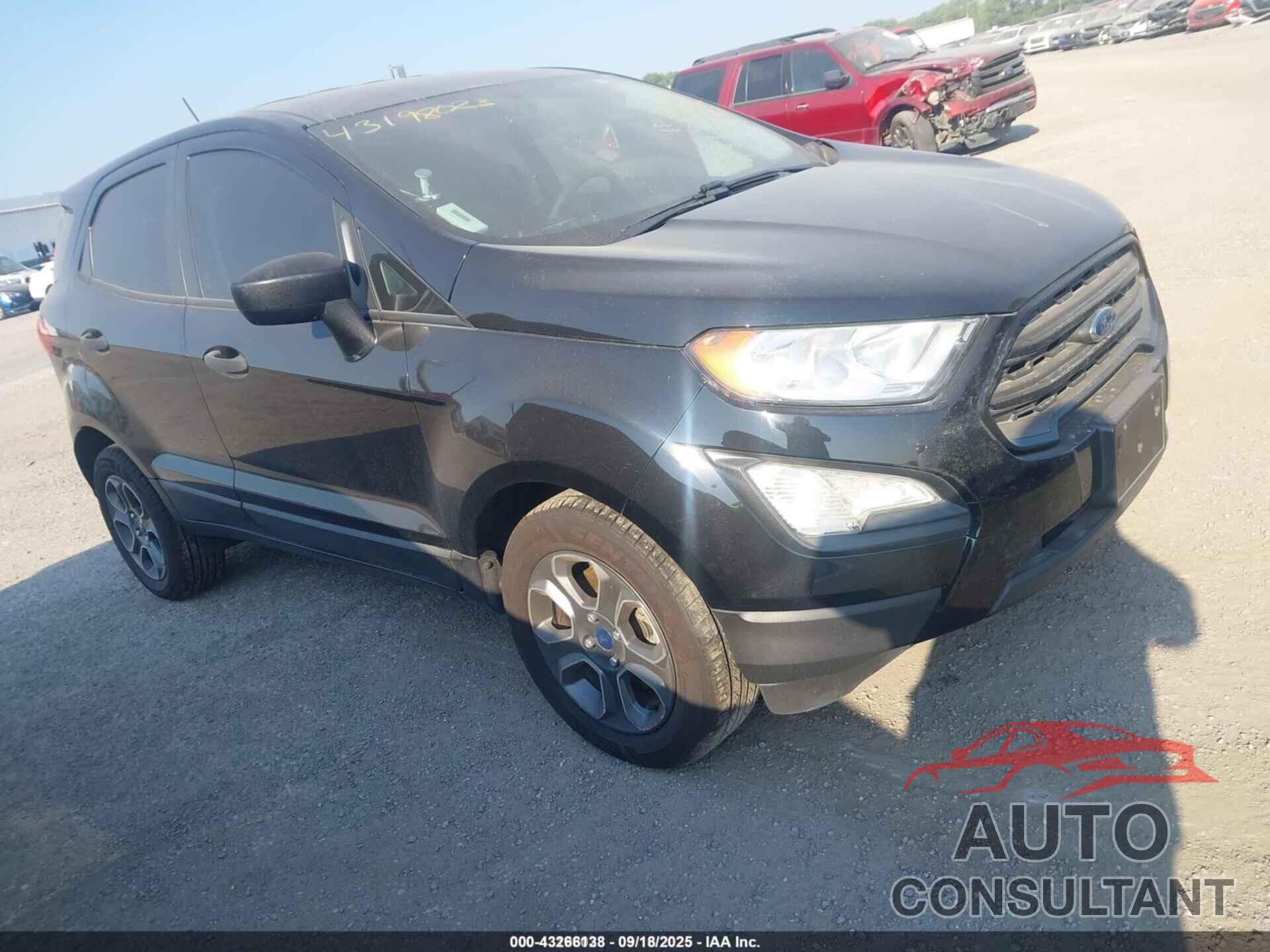 FORD ECOSPORT 2018 - MAJ3P1RE9JC177021