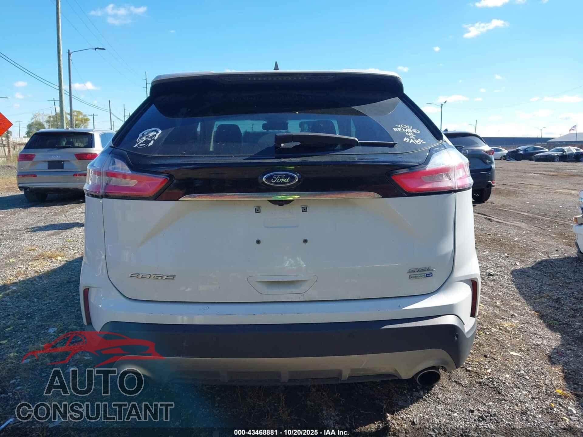 FORD EDGE 2020 - 2FMPK4J97LBB11141