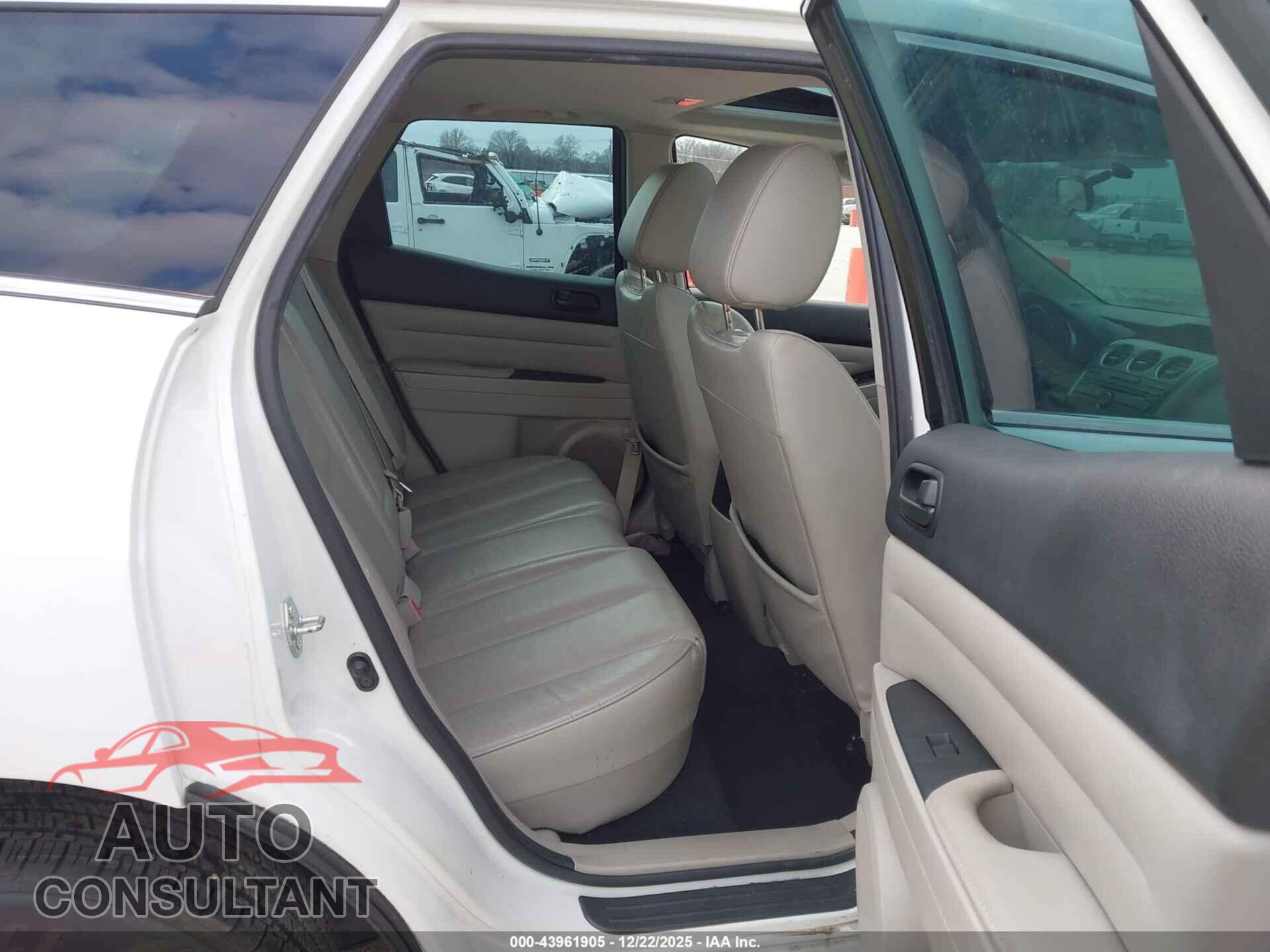 MAZDA CX-7 2011 - JM3ER2C51B0363366