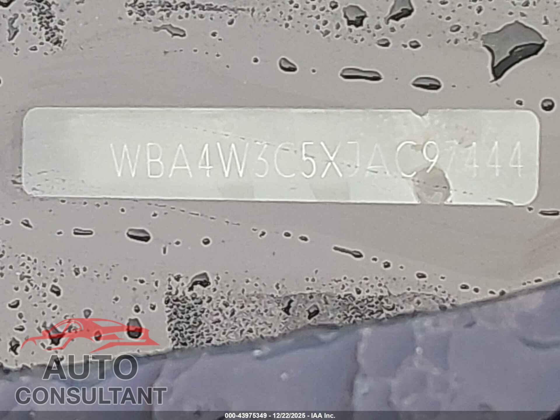 BMW 430I 2018 - WBA4W3C5XJAC97444