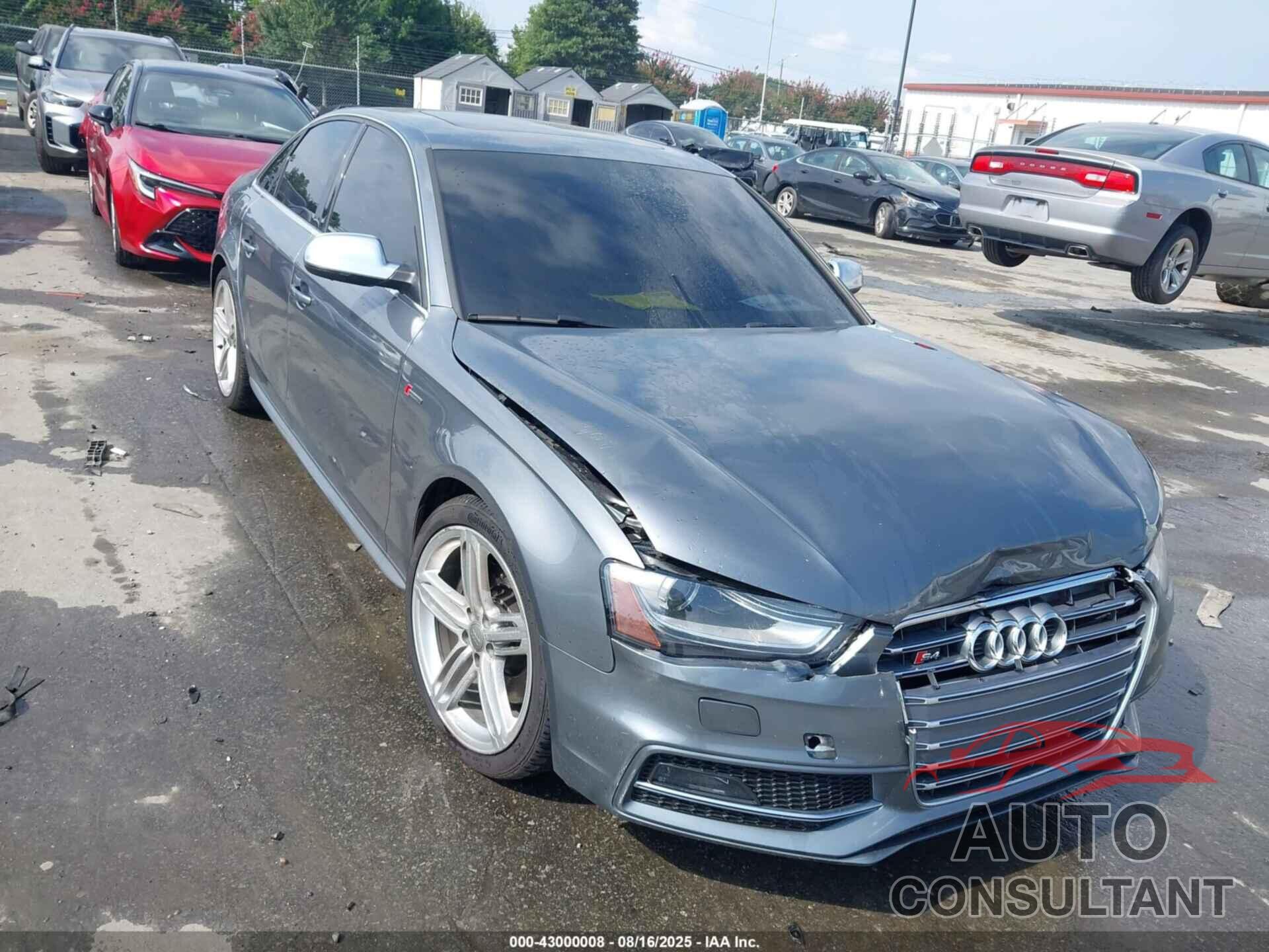 AUDI S4 2014 - WAUBGAFL9EA082577