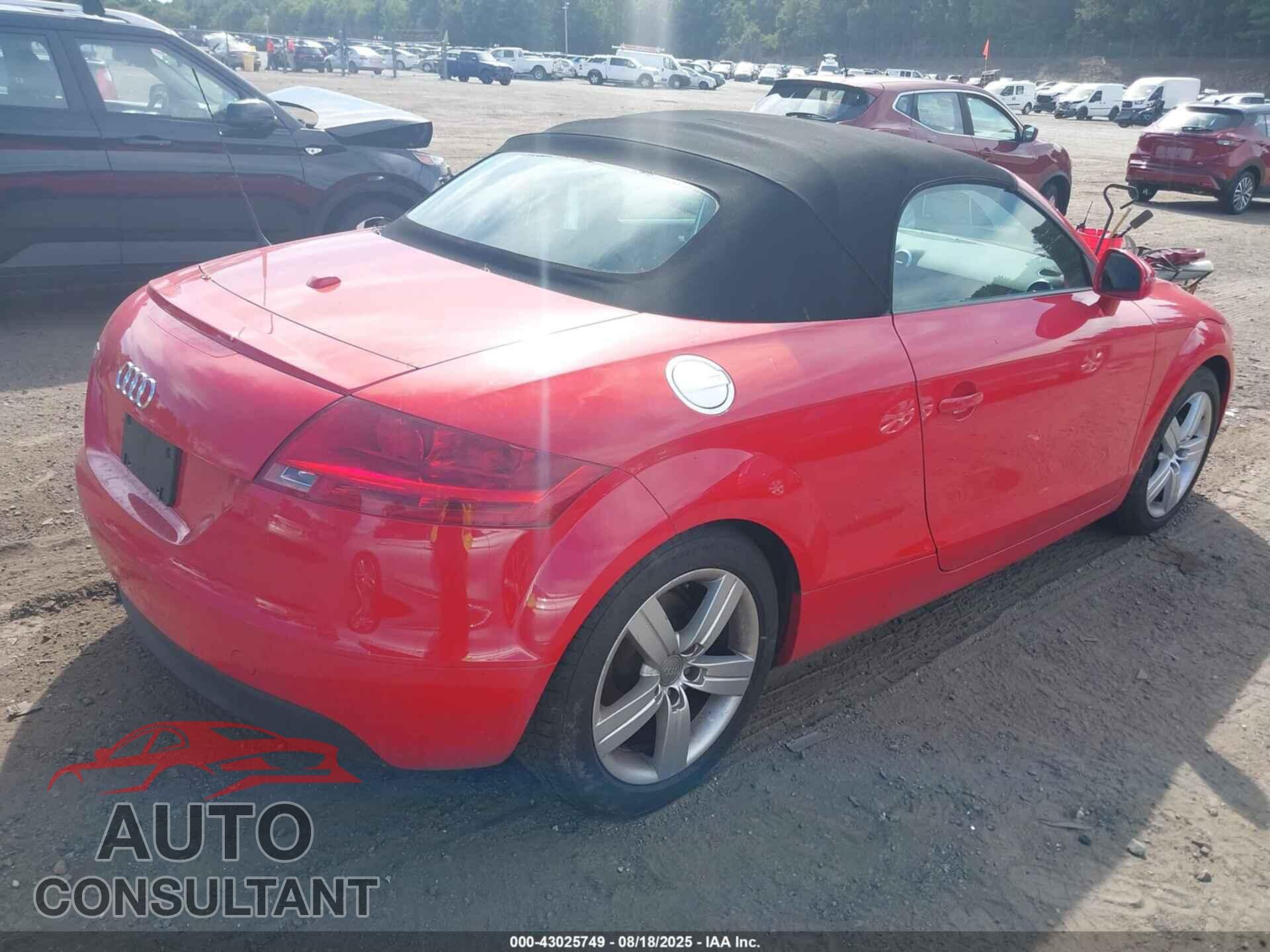 AUDI TT 2009 - TRUMF38J291011979
