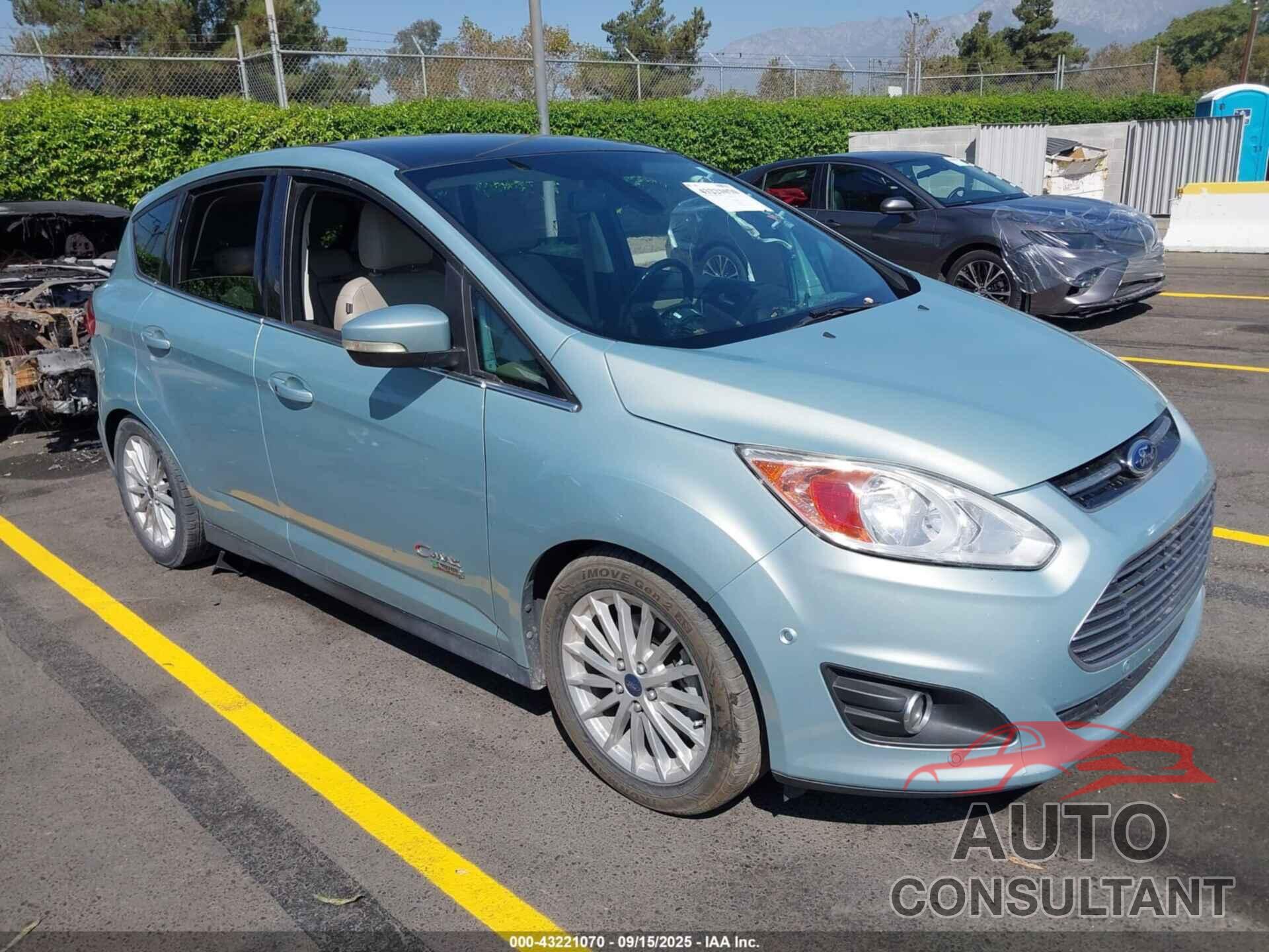 FORD C-MAX ENERGI 2013 - 1FADP5CU2DL542090