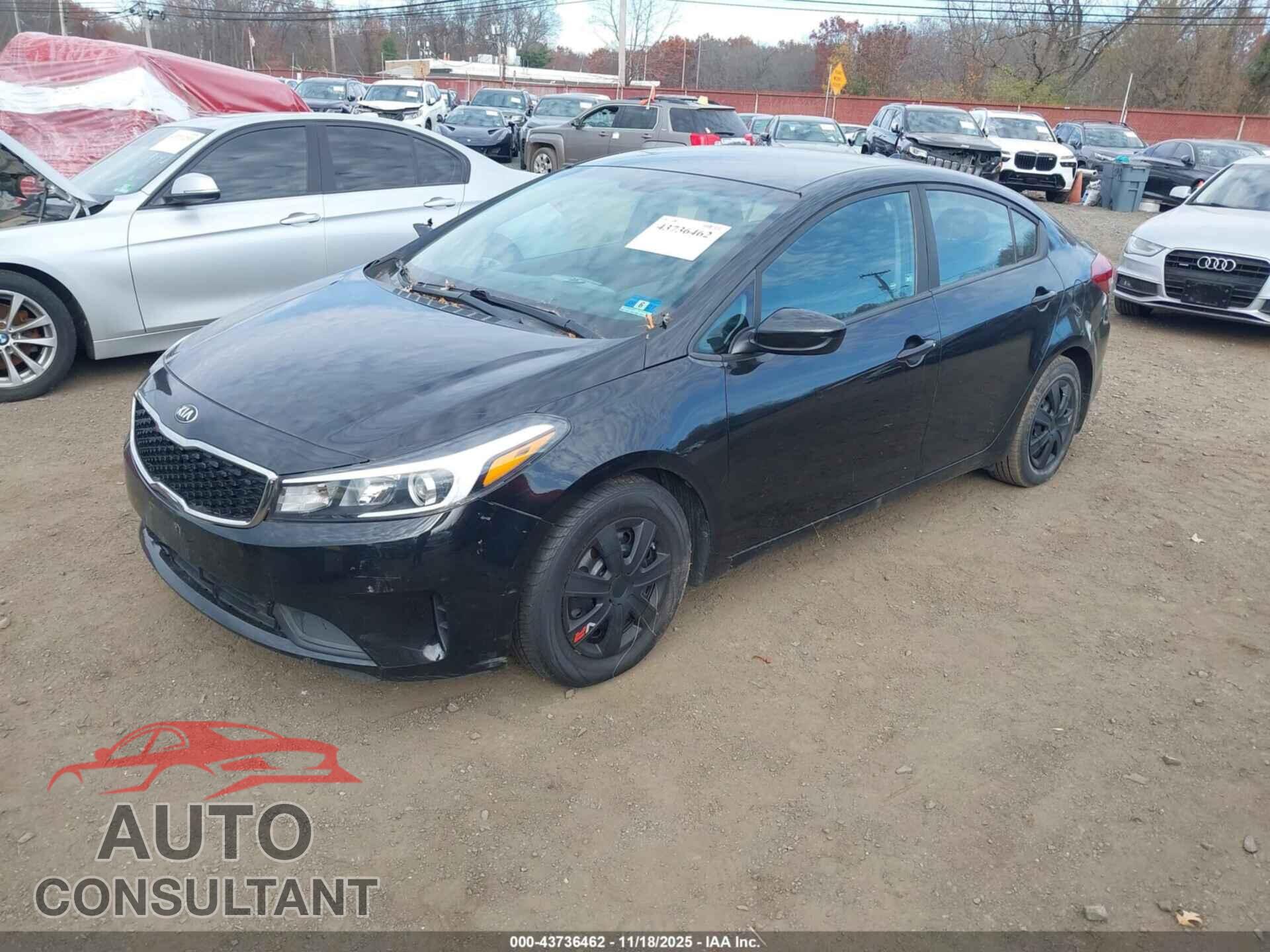 KIA FORTE 2017 - 3KPFK4A74HE124797