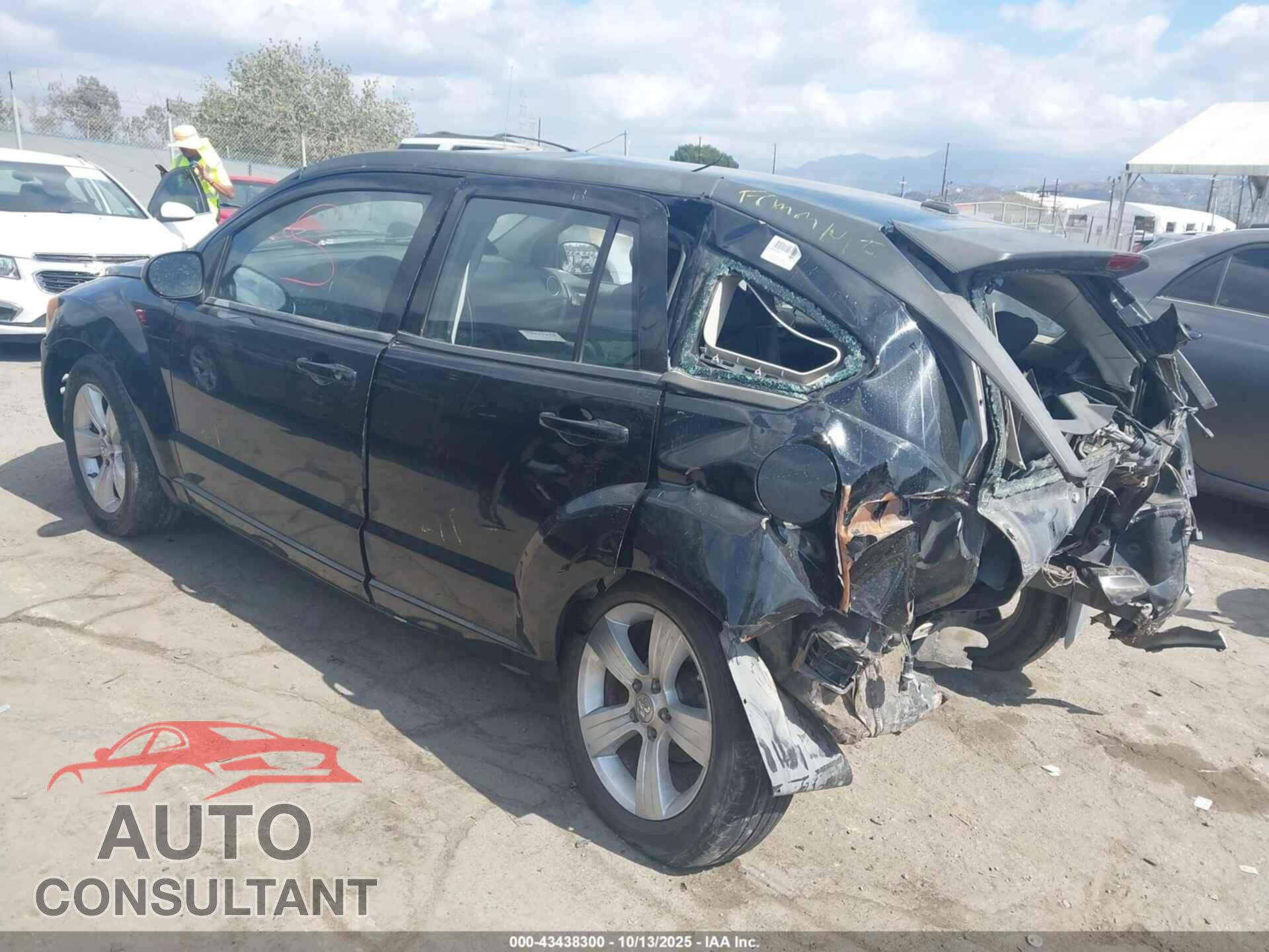 DODGE CALIBER 2012 - 1C3CDWDA1CD536903