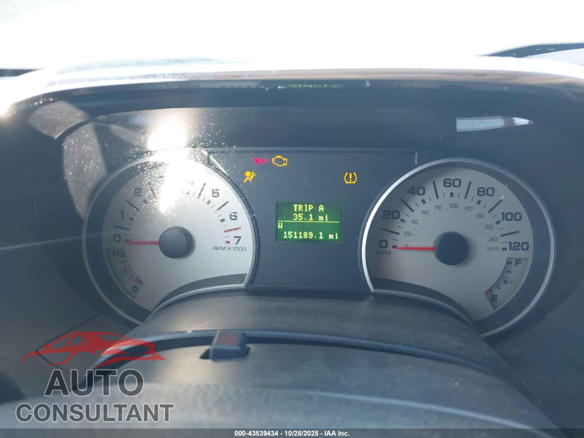 FORD EXPLORER 2010 - 1FMEU7E85AUA61013