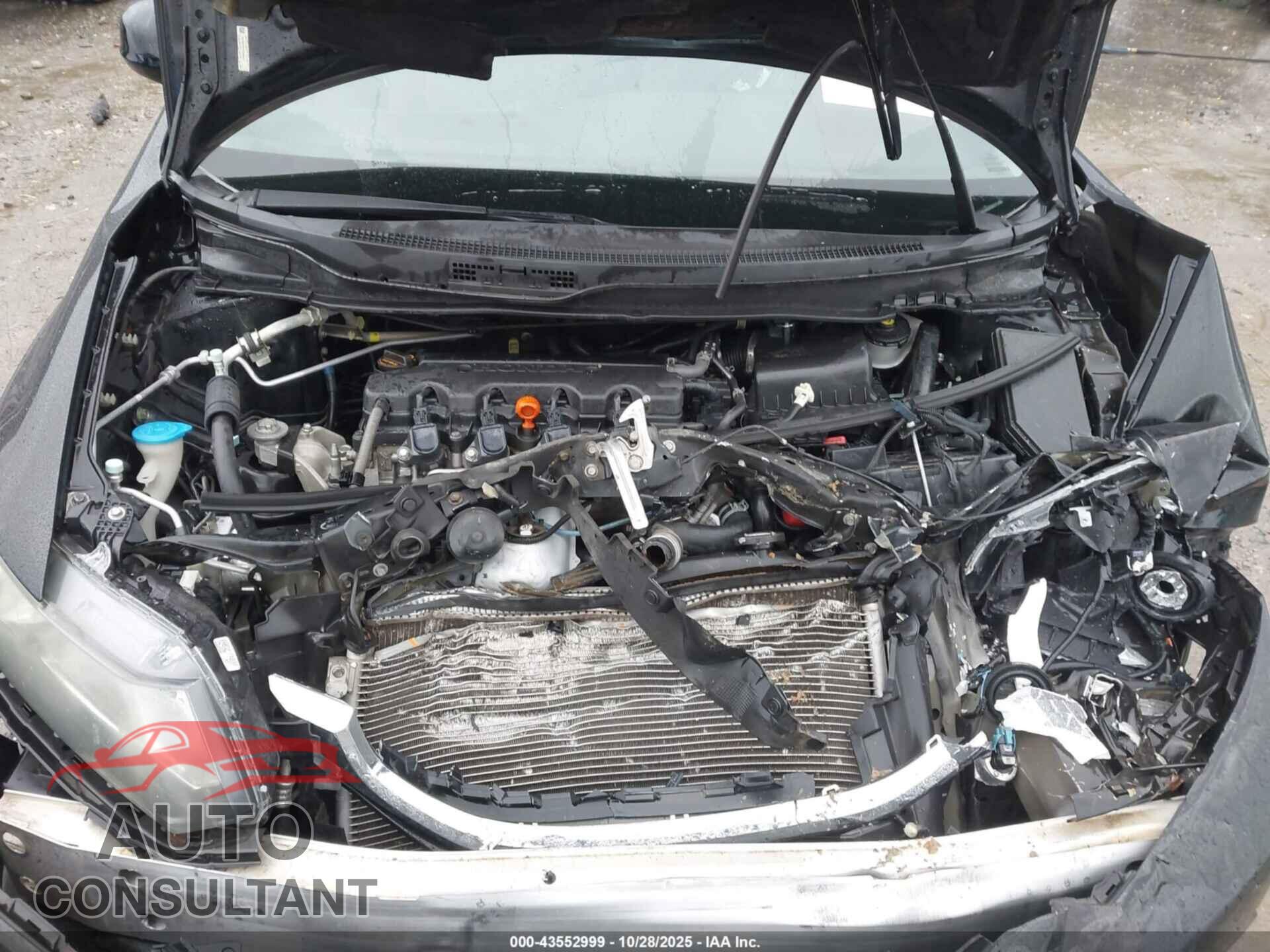 HONDA CIVIC 2013 - 19XFB2F87DE006842