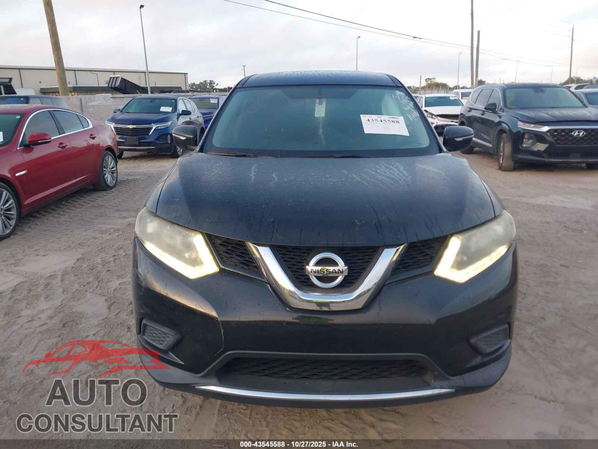 NISSAN ROGUE 2015 - 5N1AT2MLXFC810539