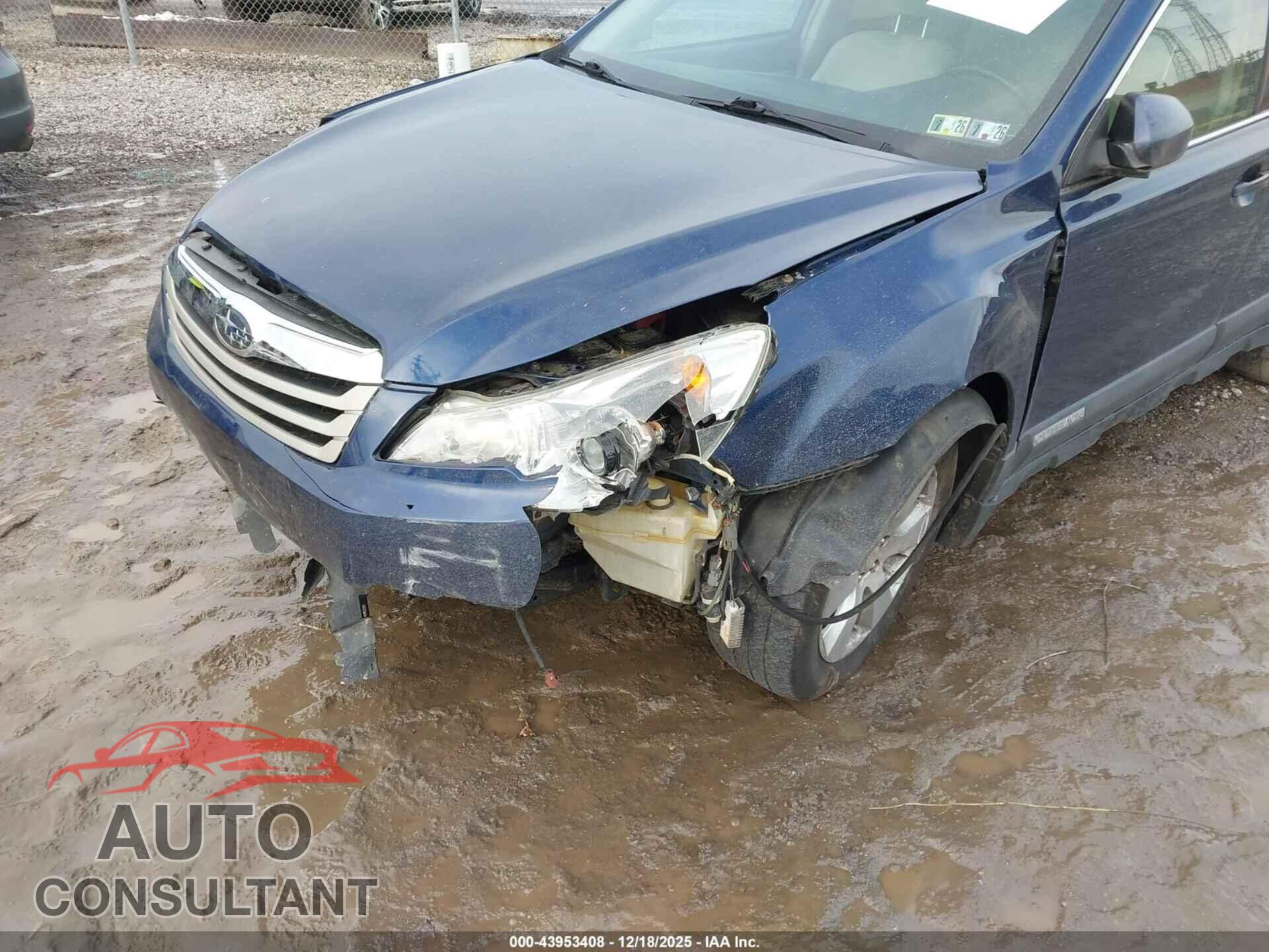 SUBARU OUTBACK 2010 - 4S4BRBLC3A3365798