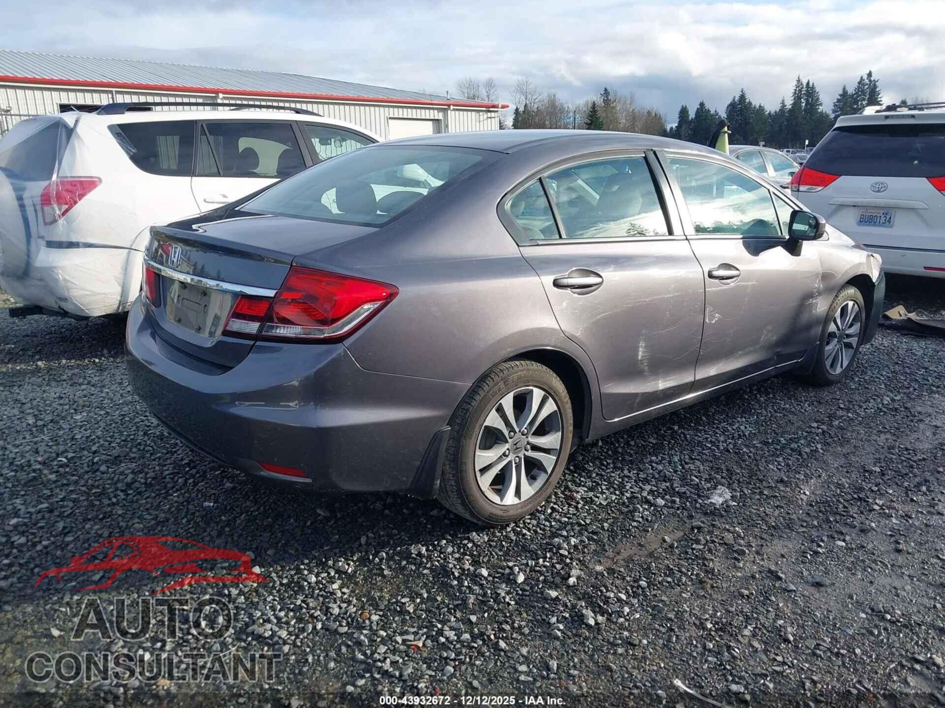 HONDA CIVIC 2014 - 19XFB2F59EE232632