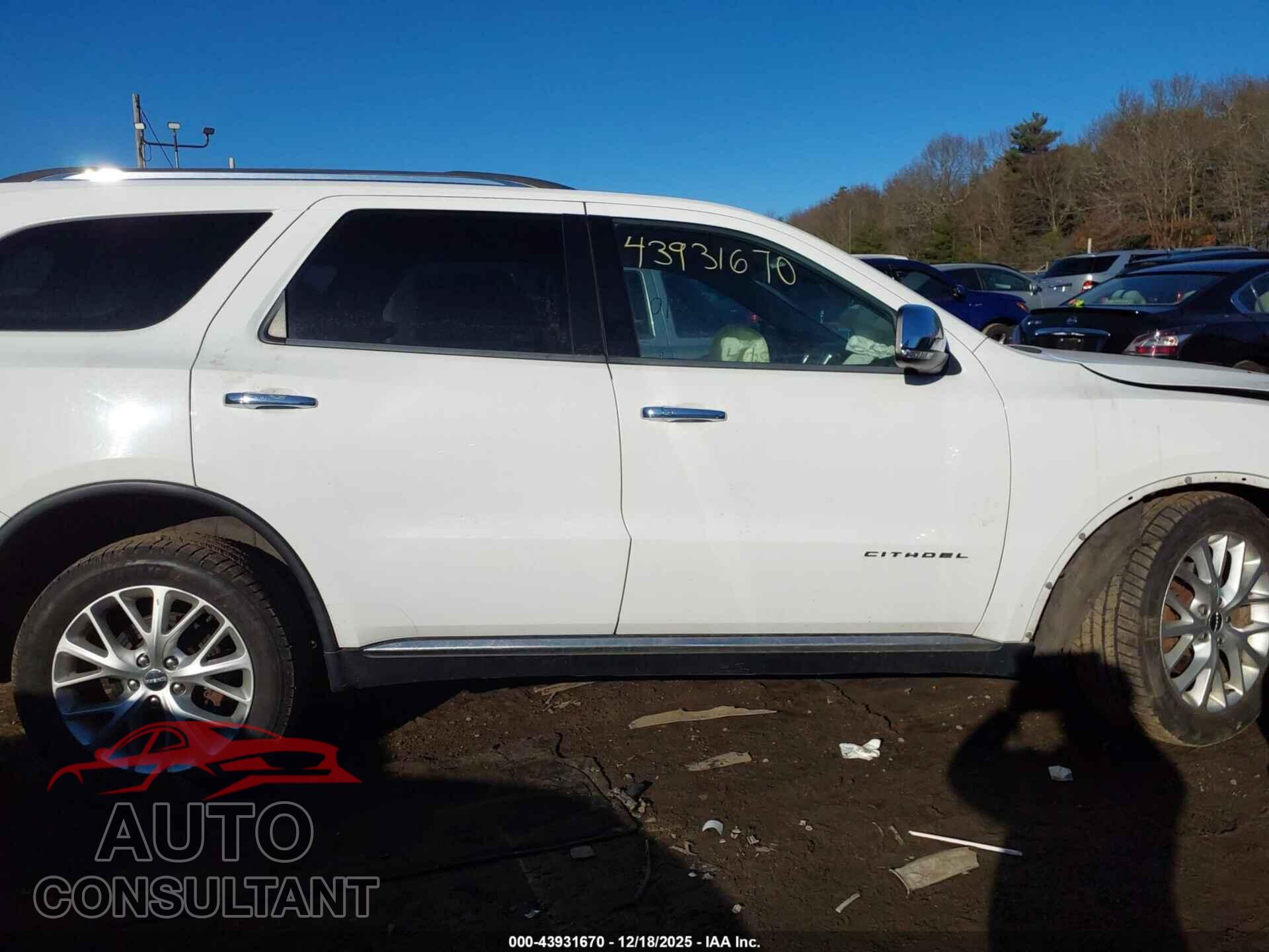 DODGE DURANGO 2014 - 1C4SDJET9EC345488