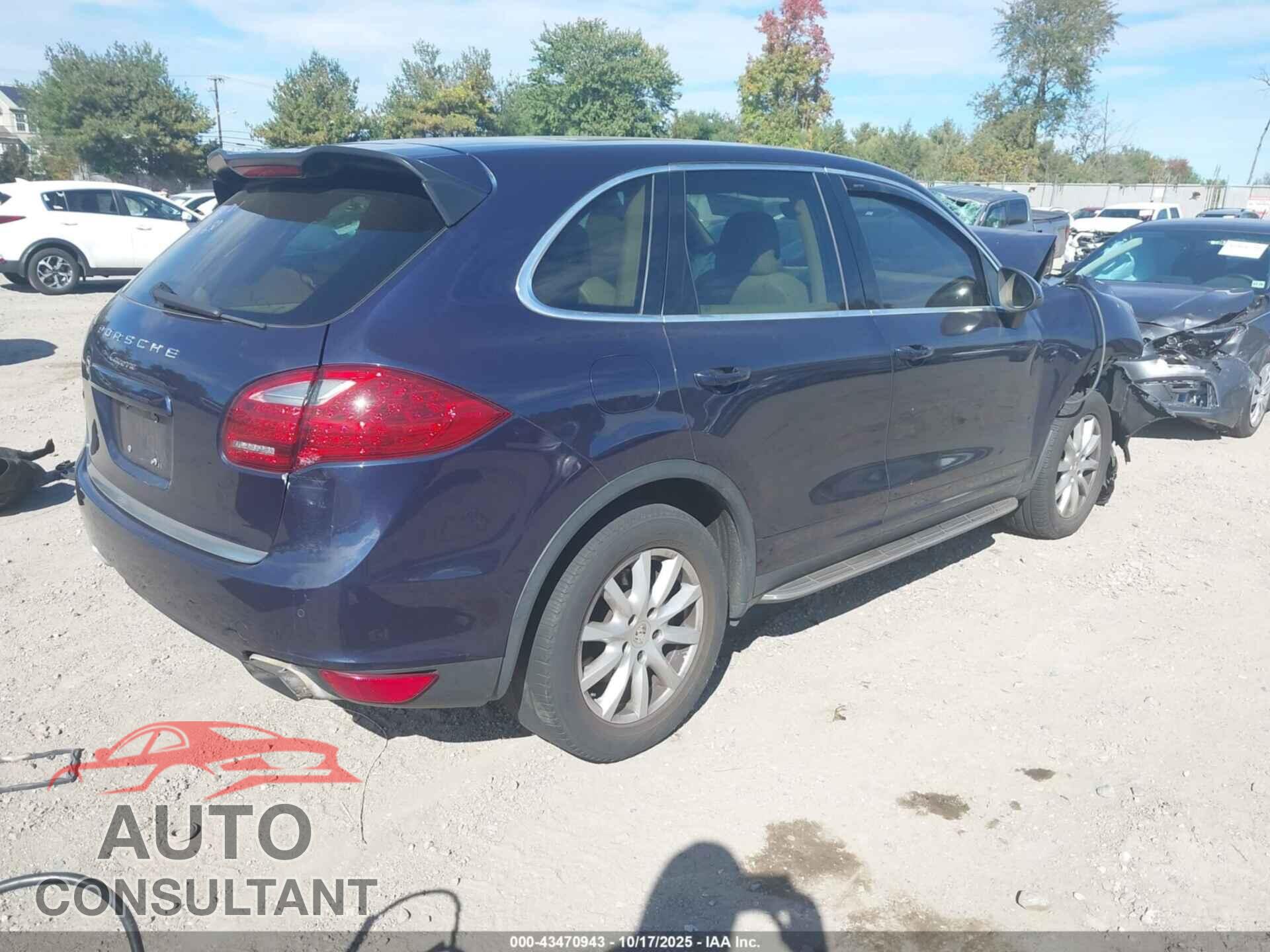 PORSCHE CAYENNE 2012 - WP1AA2A2XCLA00862