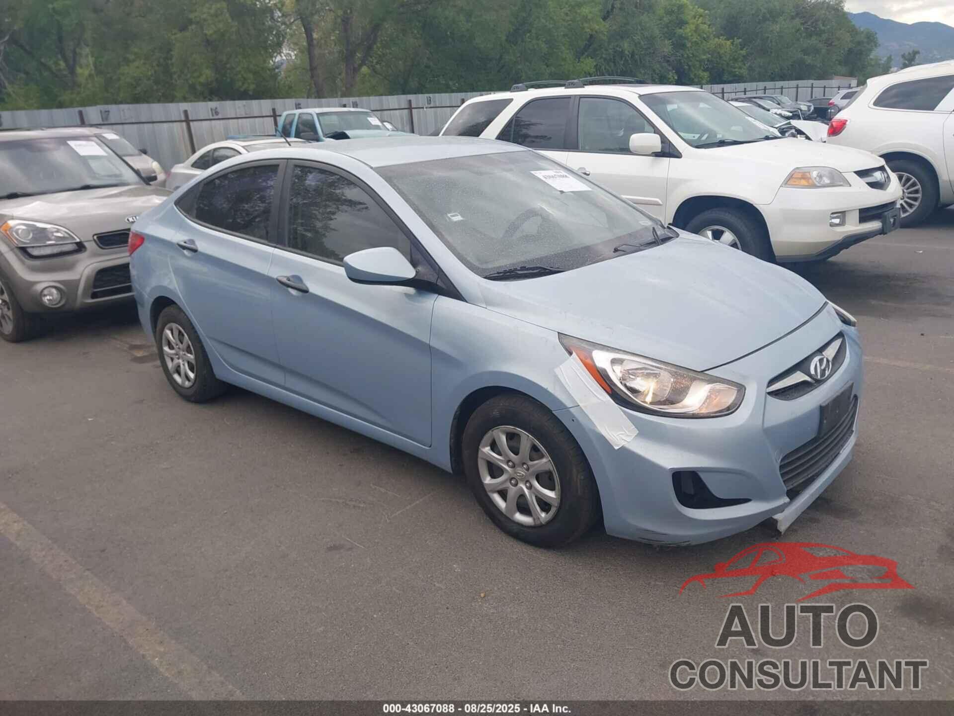HYUNDAI ACCENT 2012 - KMHCT4AE0CU075215