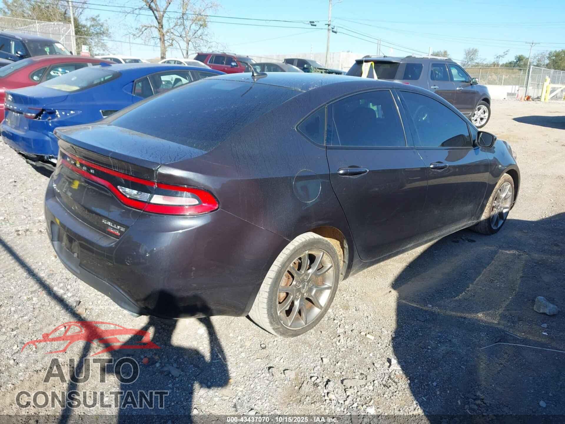 DODGE DART 2014 - 1C3CDFBB8ED825548