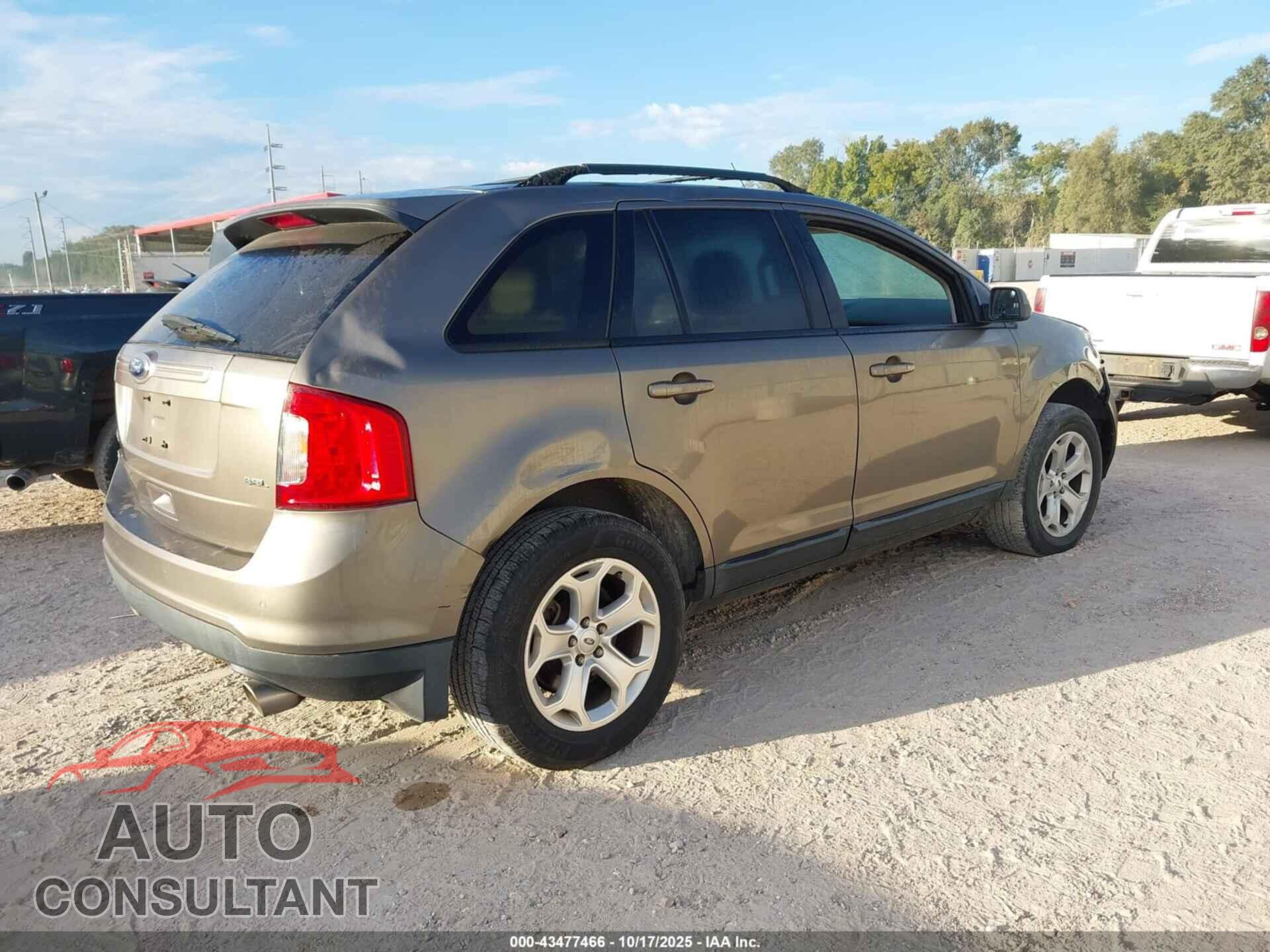 FORD EDGE 2013 - 2FMDK3JC2DBA72727