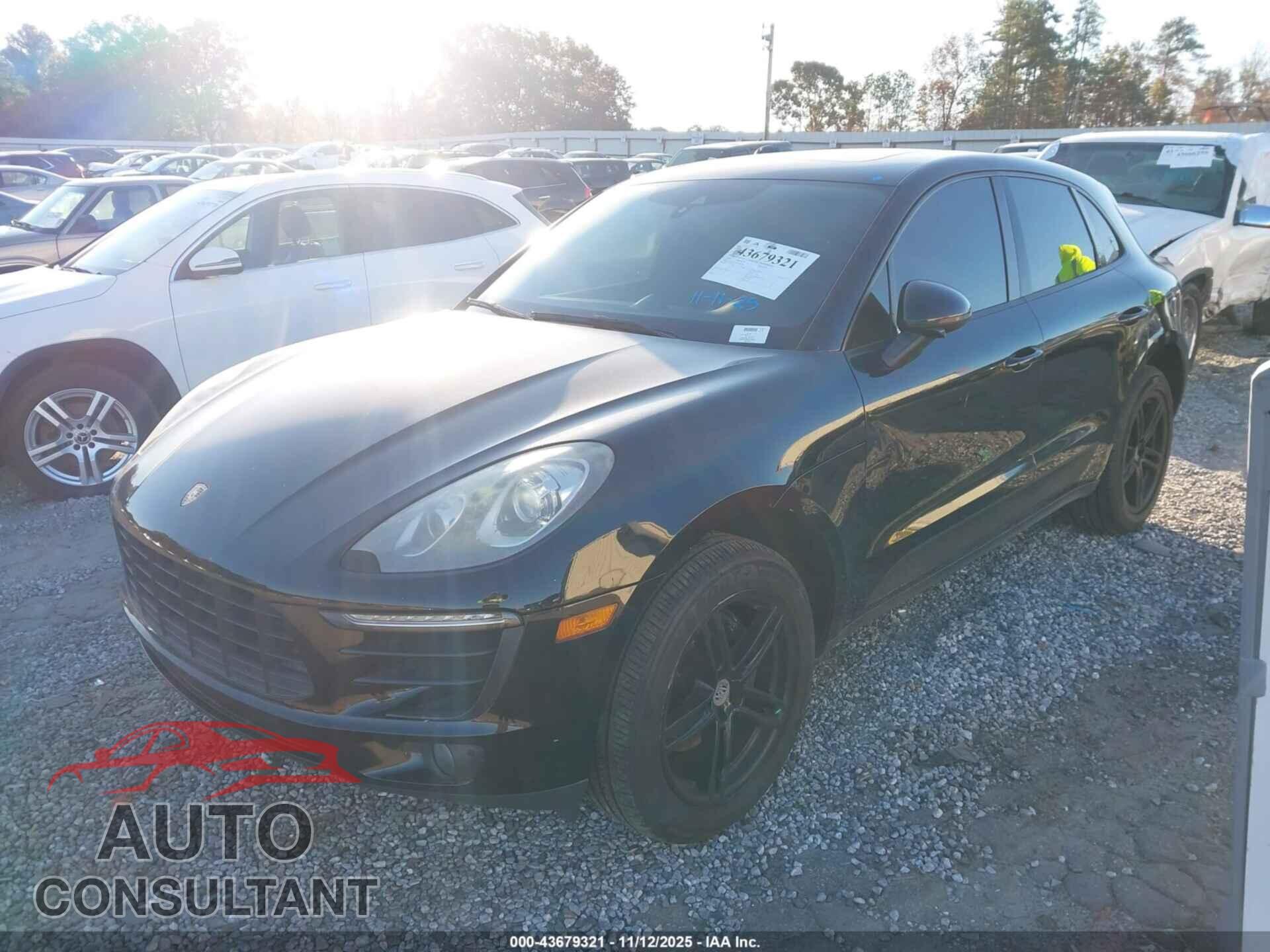 PORSCHE MACAN 2017 - WP1AA2A58HLB04204