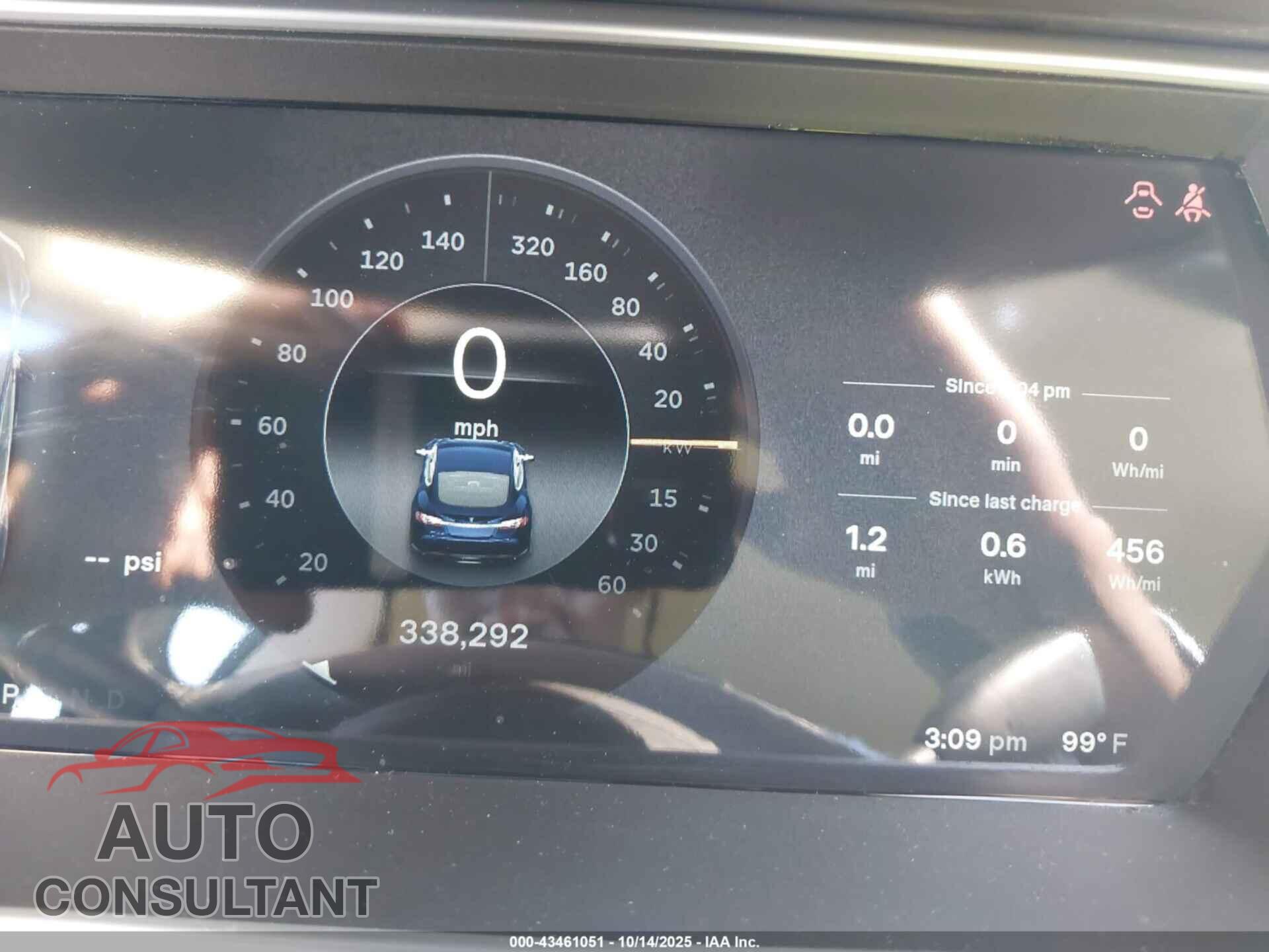 TESLA MODEL S 2013 - 5YJSA1CN2DFP20457