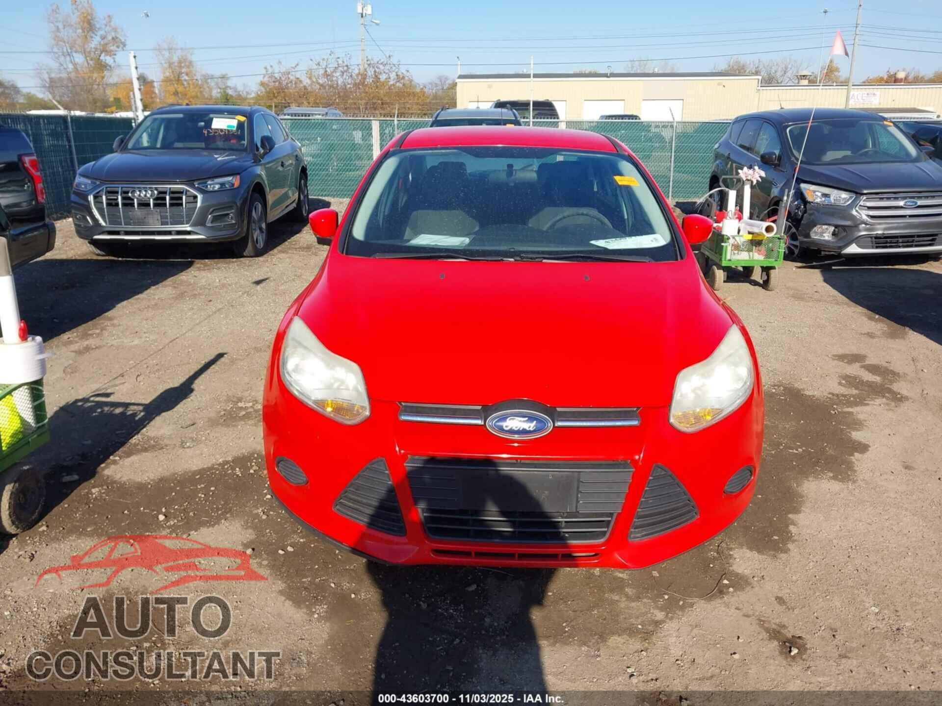 FORD FOCUS 2014 - 1FADP3F29EL142995