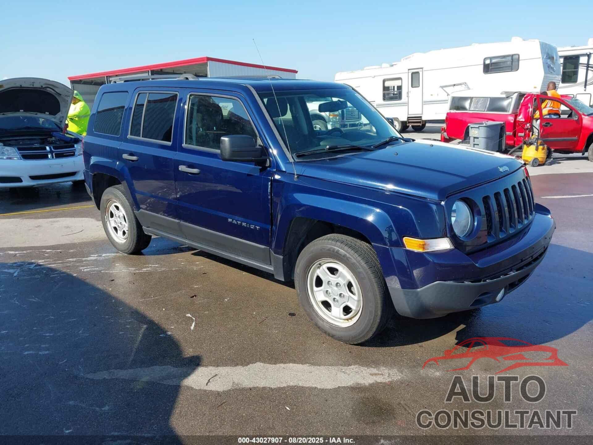 JEEP PATRIOT 2016 - 1C4NJPBB3GD603232