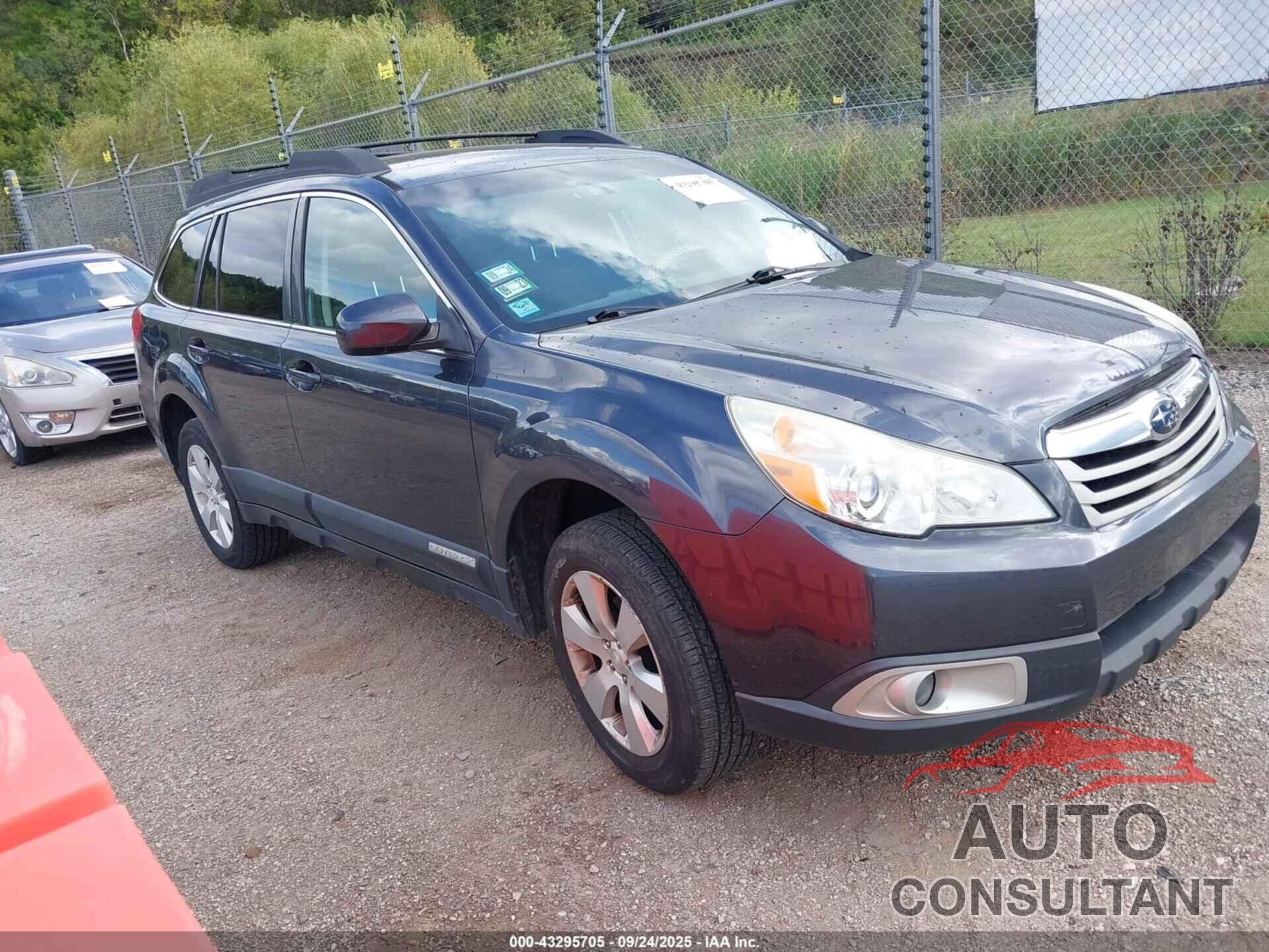 SUBARU OUTBACK 2012 - 4S4BRCBC2C3265492