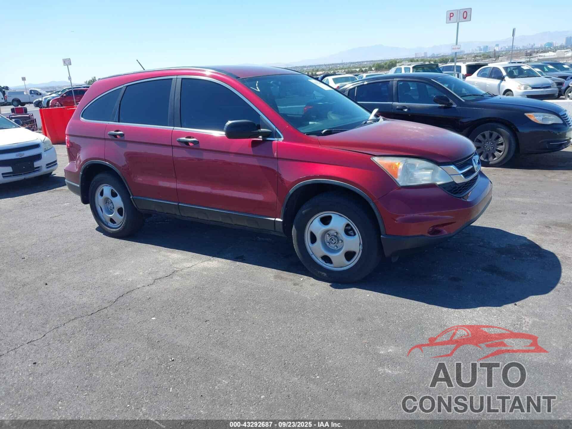 HONDA CR-V 2010 - 5J6RE3H37AL024444