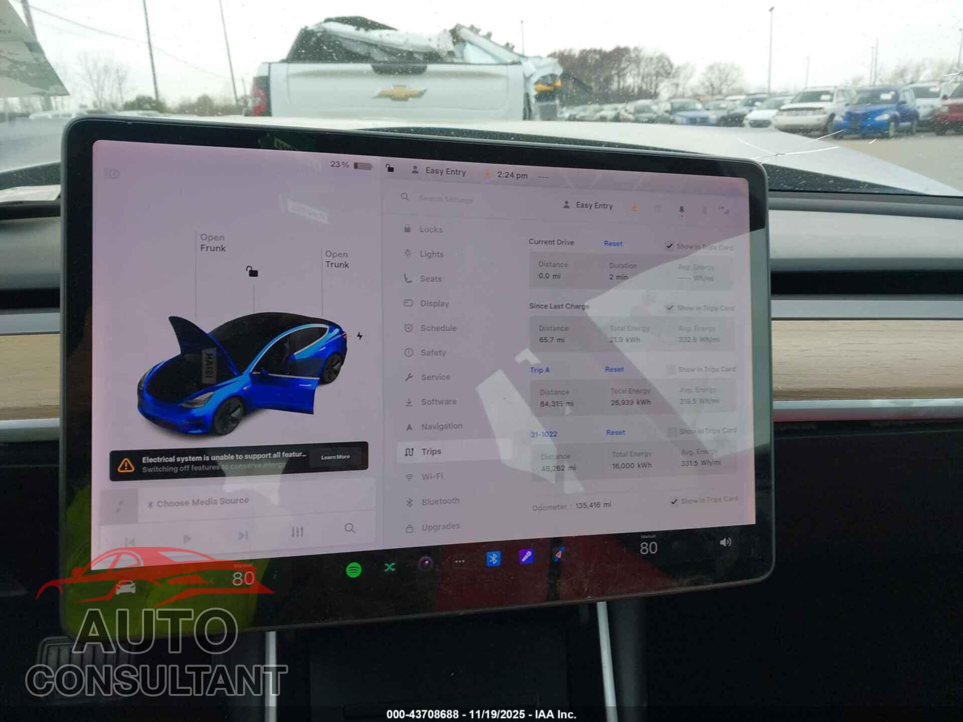 TESLA MODEL 3 2019 - 5YJ3E1EB9KF359446