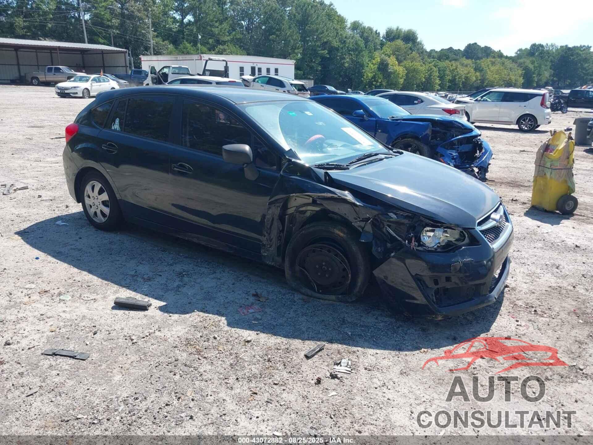 SUBARU IMPREZA 2016 - JF1GPAA68G8325435