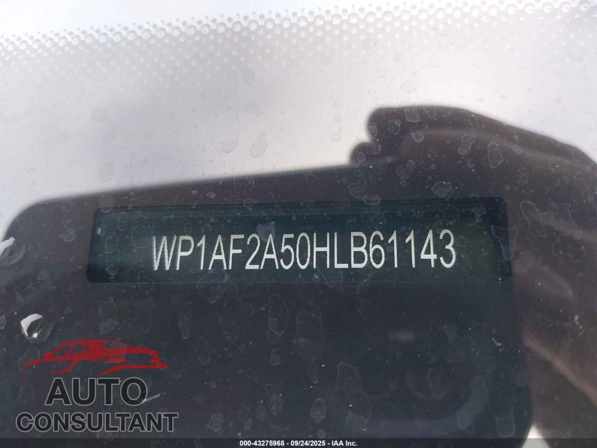 PORSCHE MACAN 2017 - WP1AF2A50HLB61143