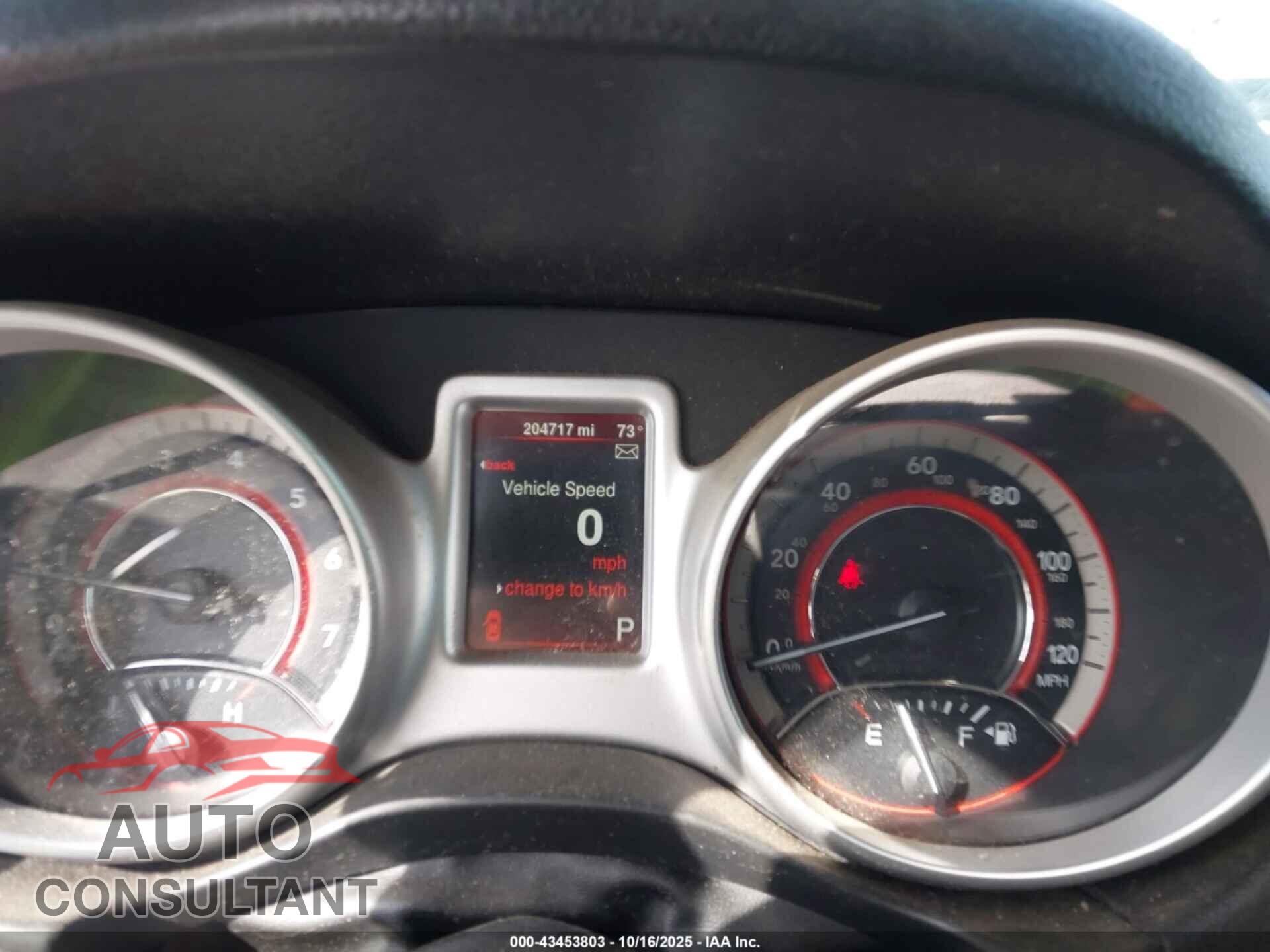 DODGE JOURNEY 2016 - 3C4PDCBG4GT126776