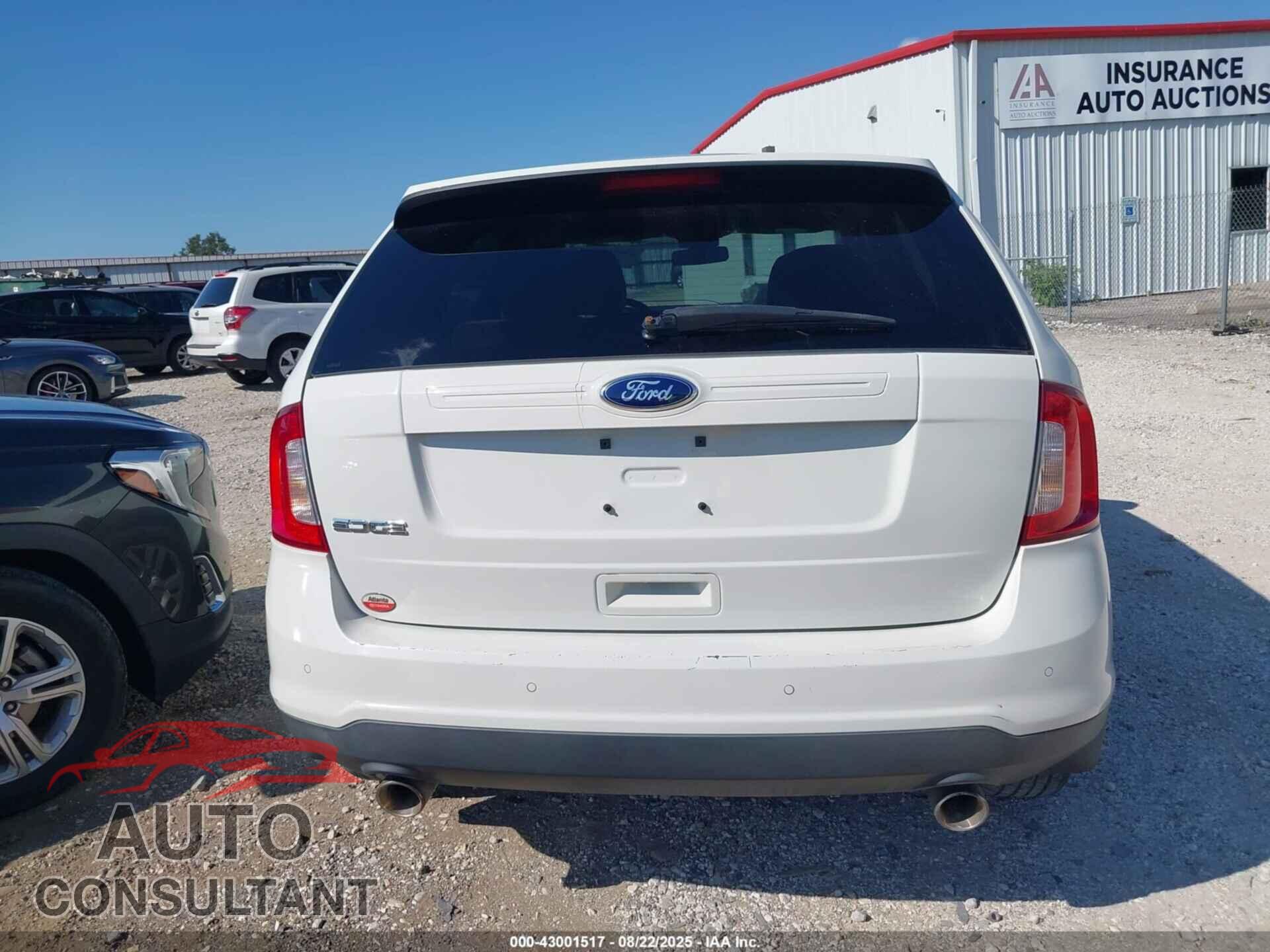 FORD EDGE 2013 - 2FMDK3GC2DBA31716