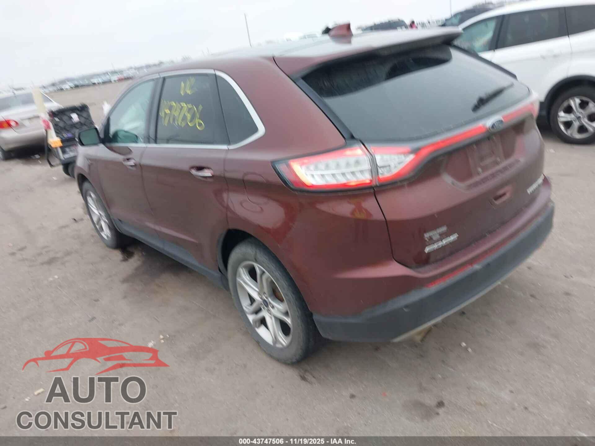 FORD EDGE 2015 - 2FMTK4K87FBB47632