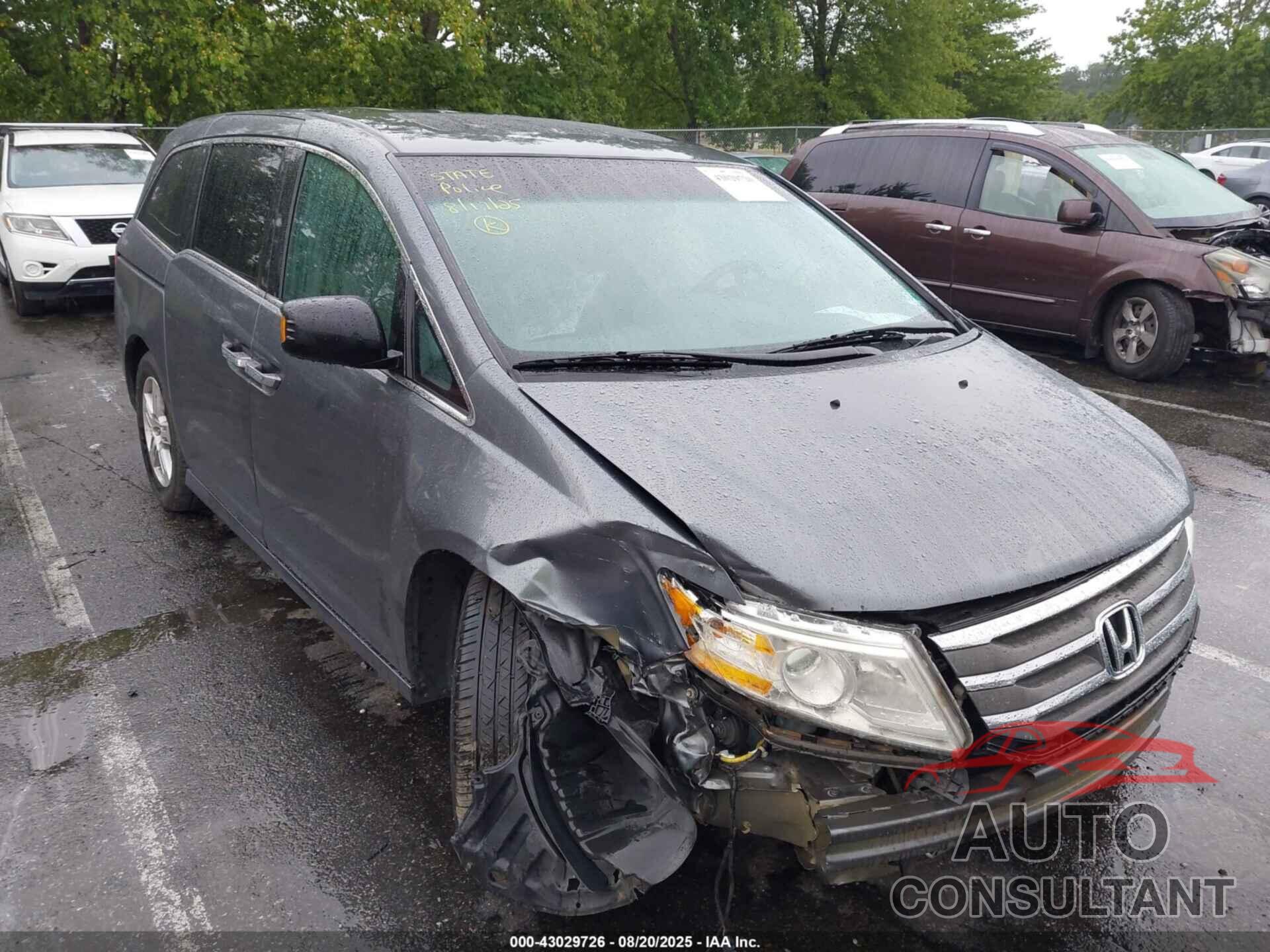 HONDA ODYSSEY 2011 - 5FNRL5H90BB035530