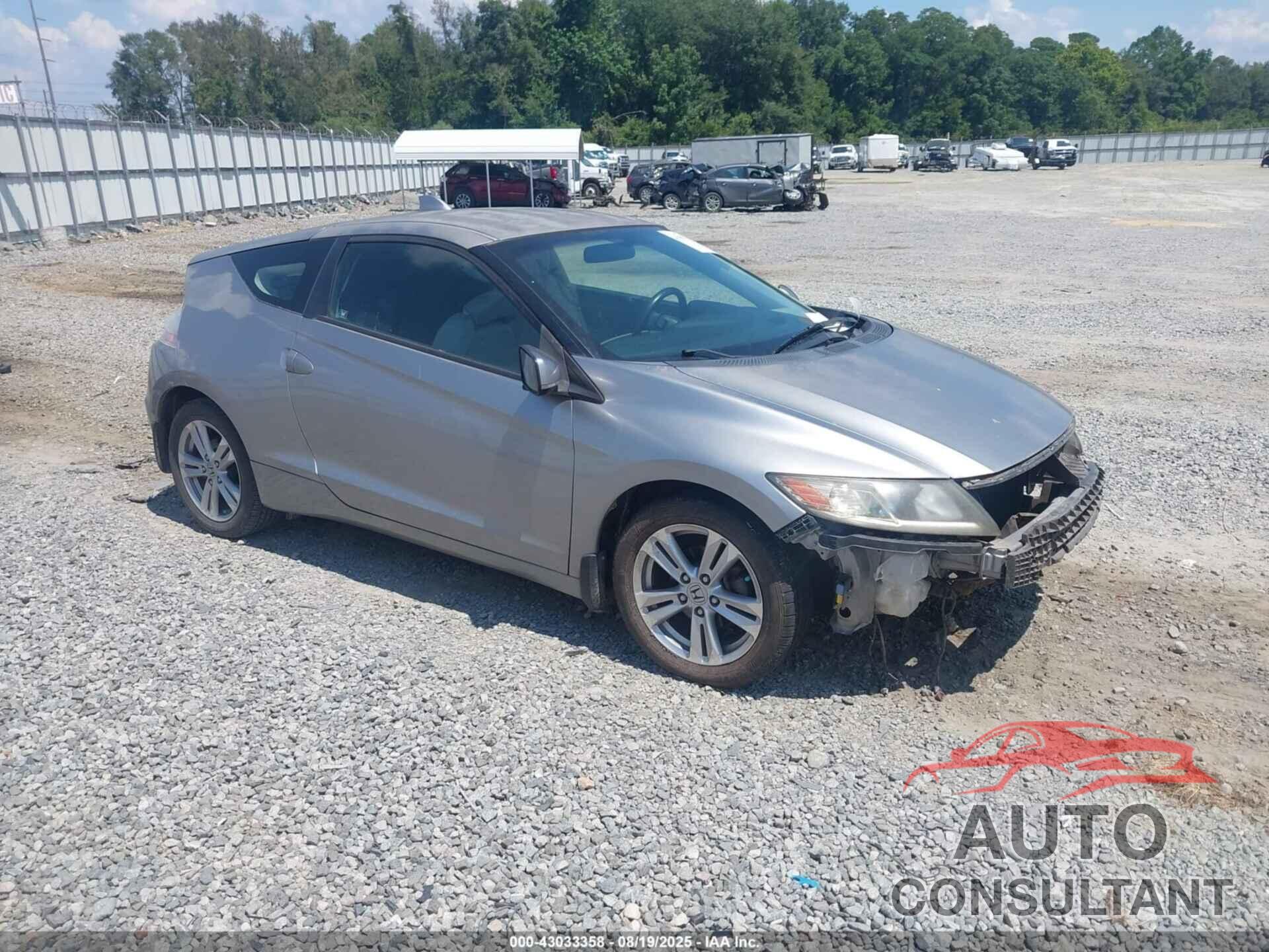 HONDA CR-Z 2011 - JHMZF1D61BS003716