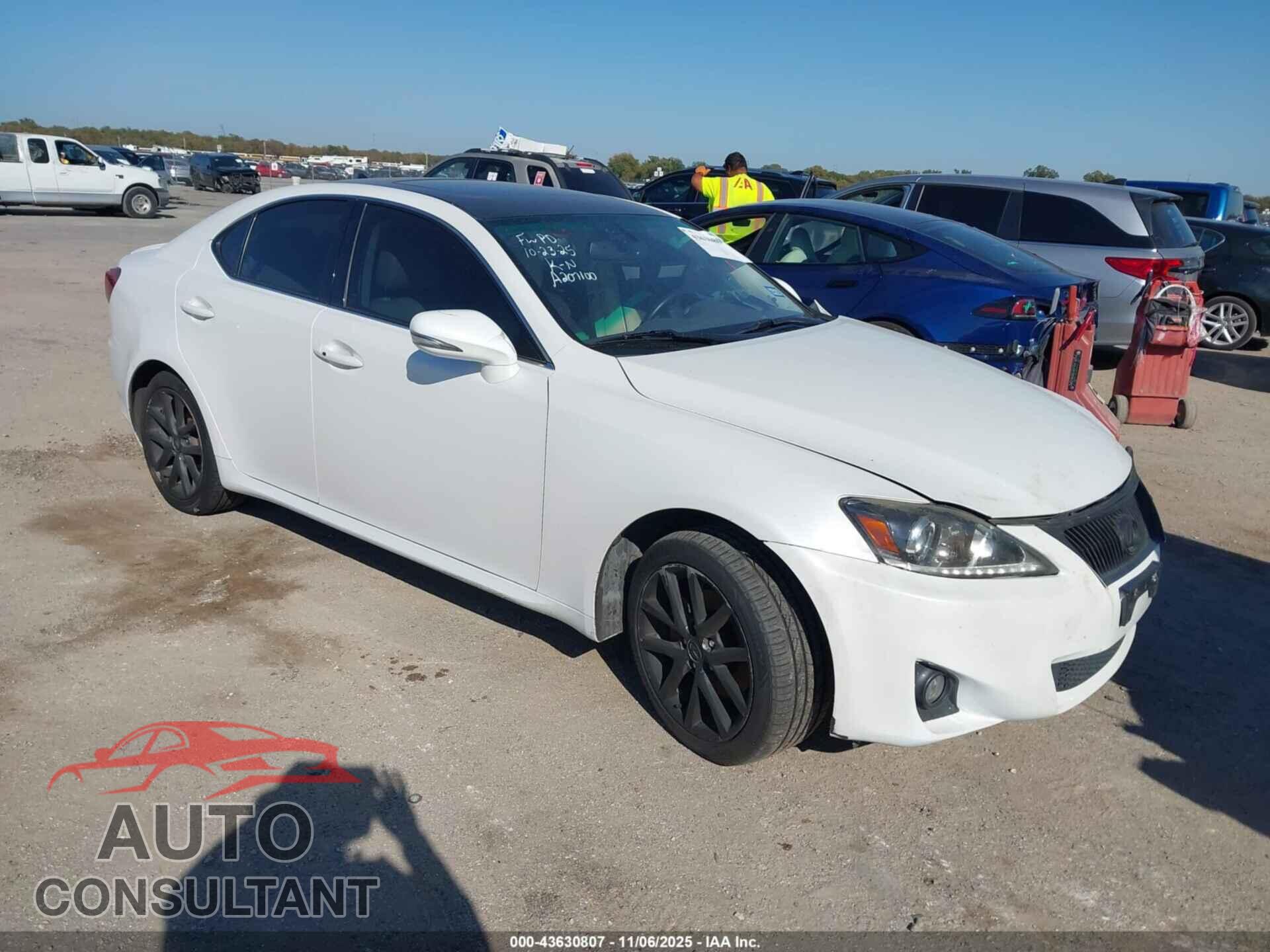 LEXUS IS 250 2012 - JTHCF5C21C5055987