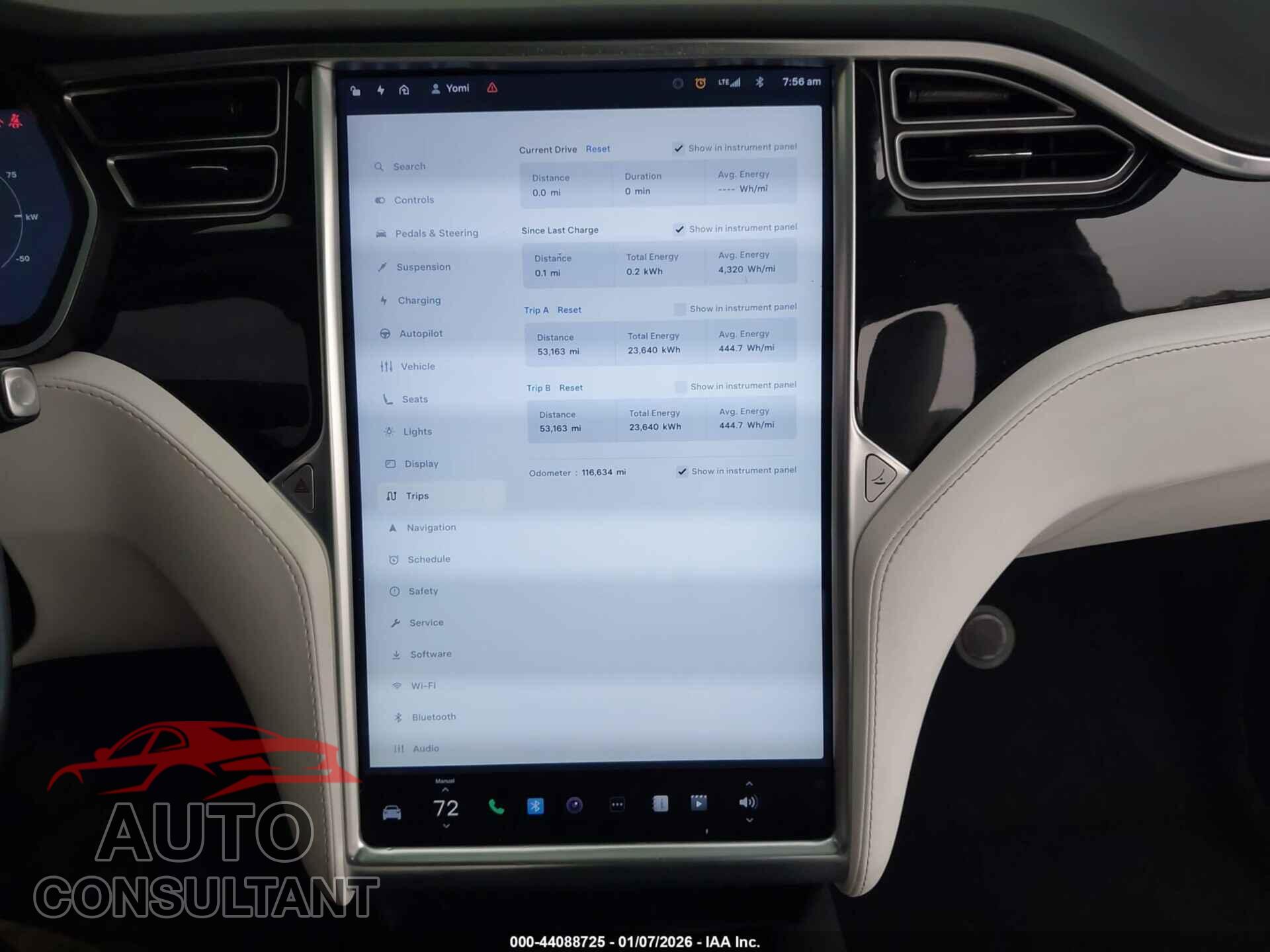 TESLA MODEL X 2017 - 5YJXCBE26HF064875