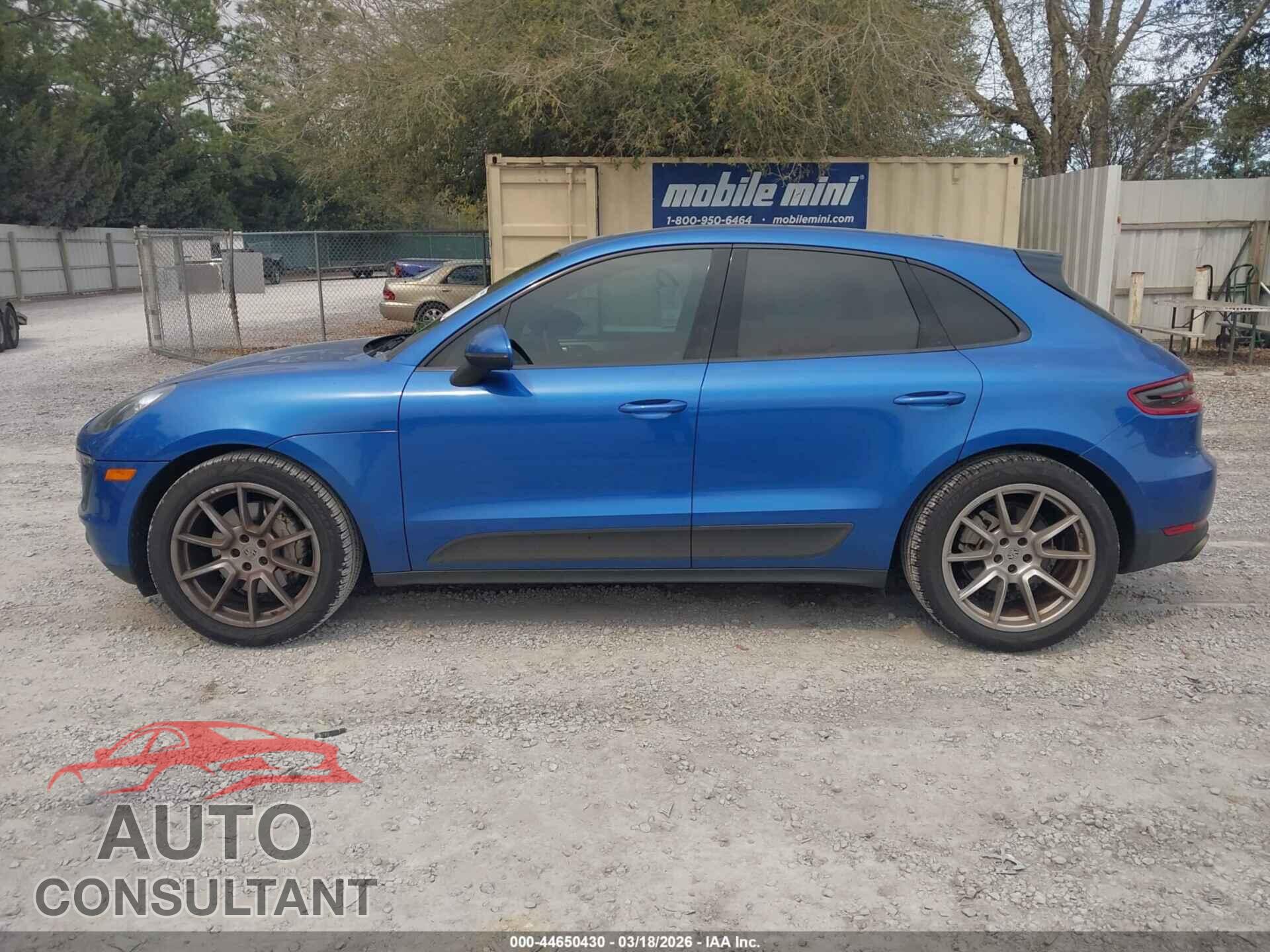 PORSCHE MACAN 2015 - WP1AB2A52FLB43476