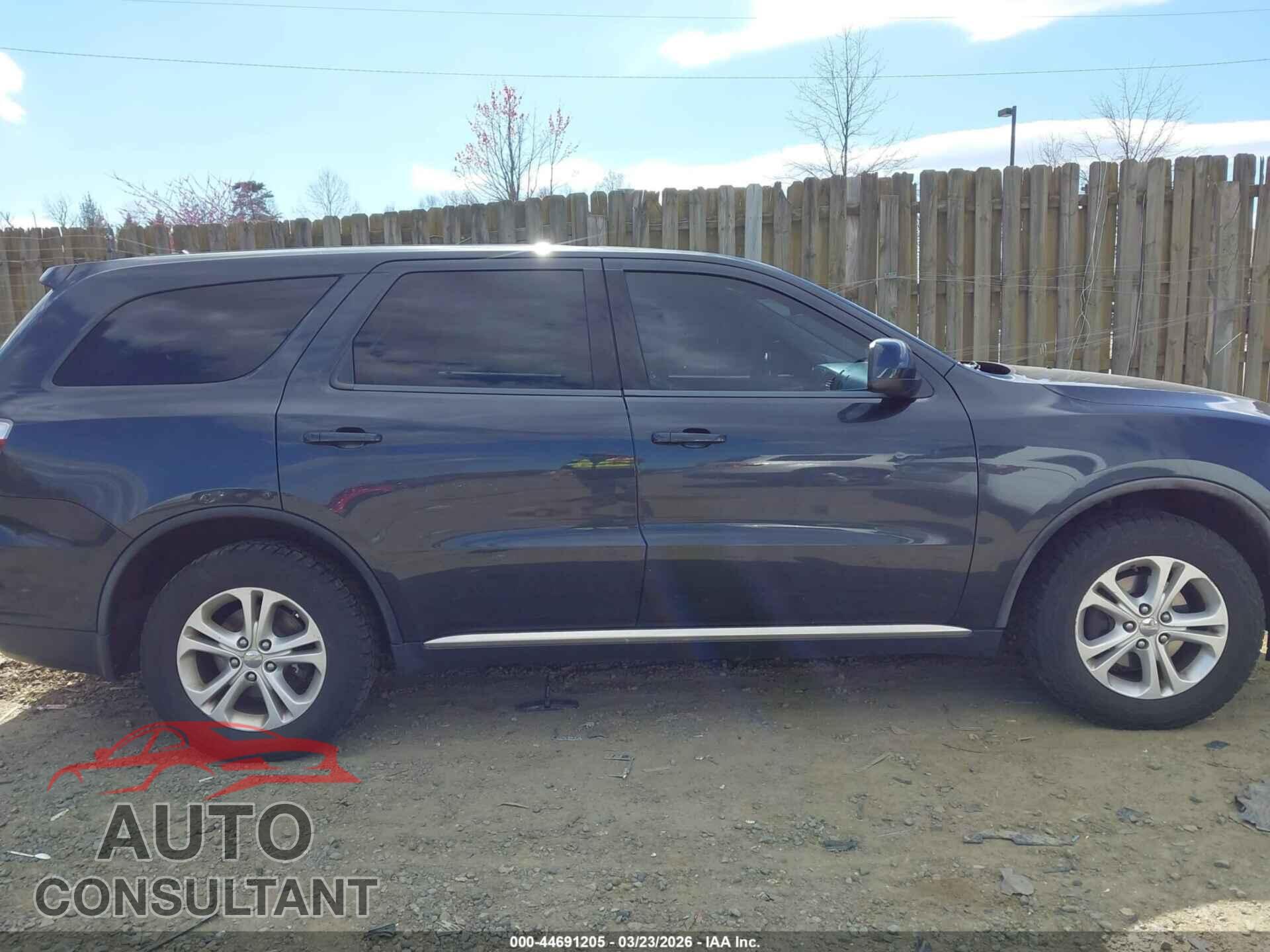 DODGE DURANGO 2013 - 1C4RDJAG3DC662284