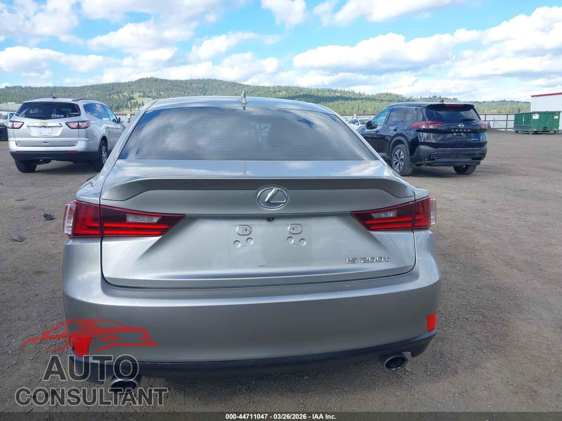 LEXUS IS 200T 2016 - JTHBA1D2XG5023322